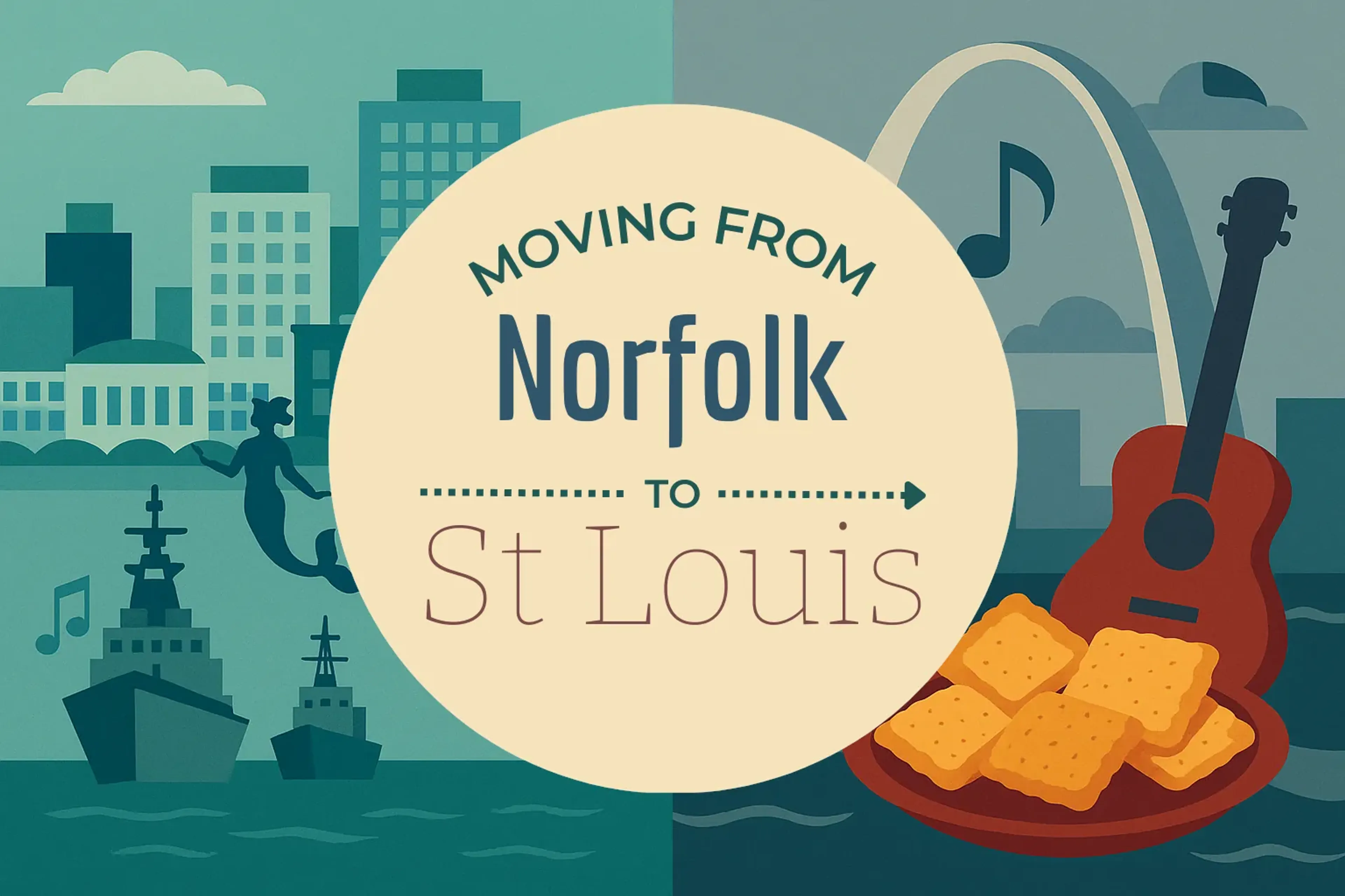 Side-by-side comparison of Norfolk to St. Louis moving companies