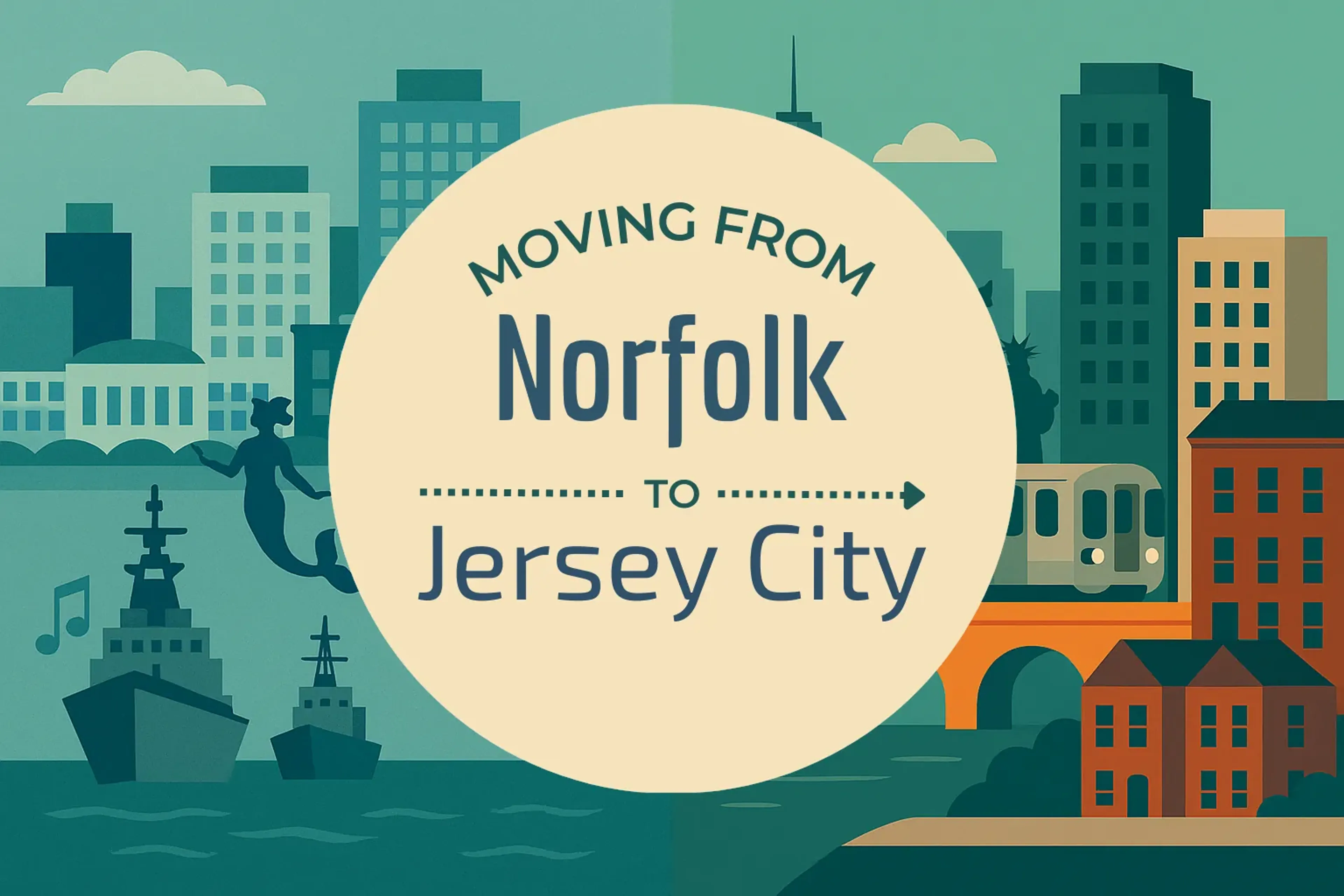 Side-by-side comparison of Norfolk to Jersey City moving companies
