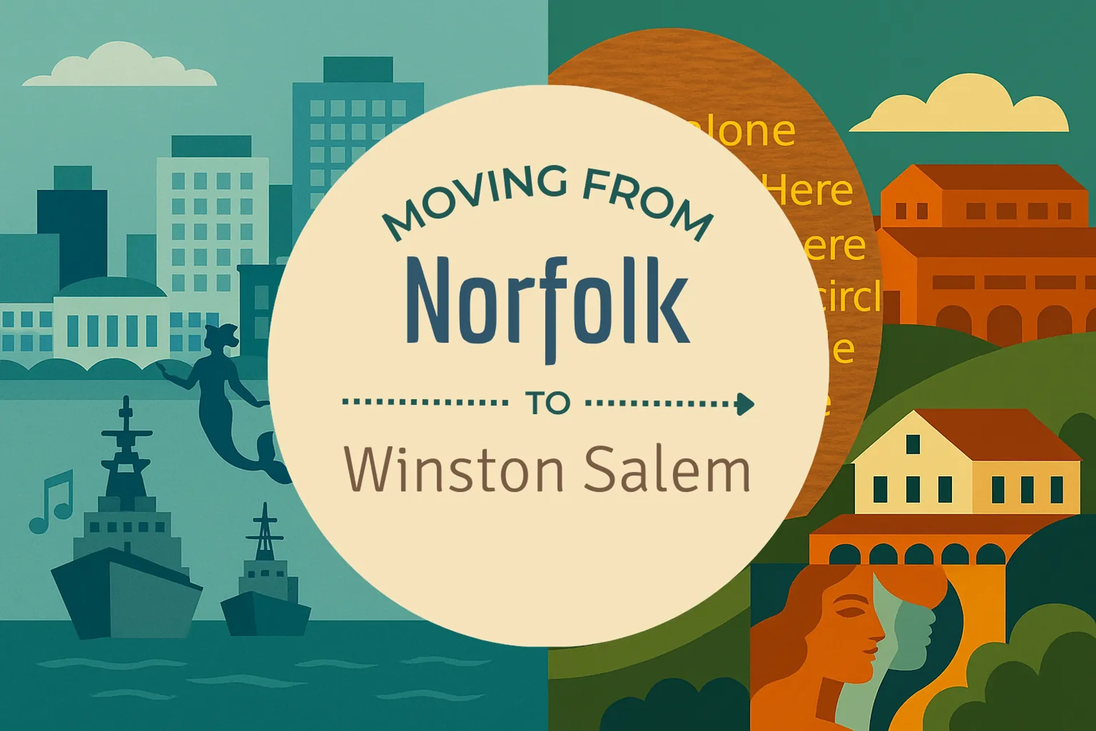 Side-by-side comparison of Norfolk to Winston Salem moving companies