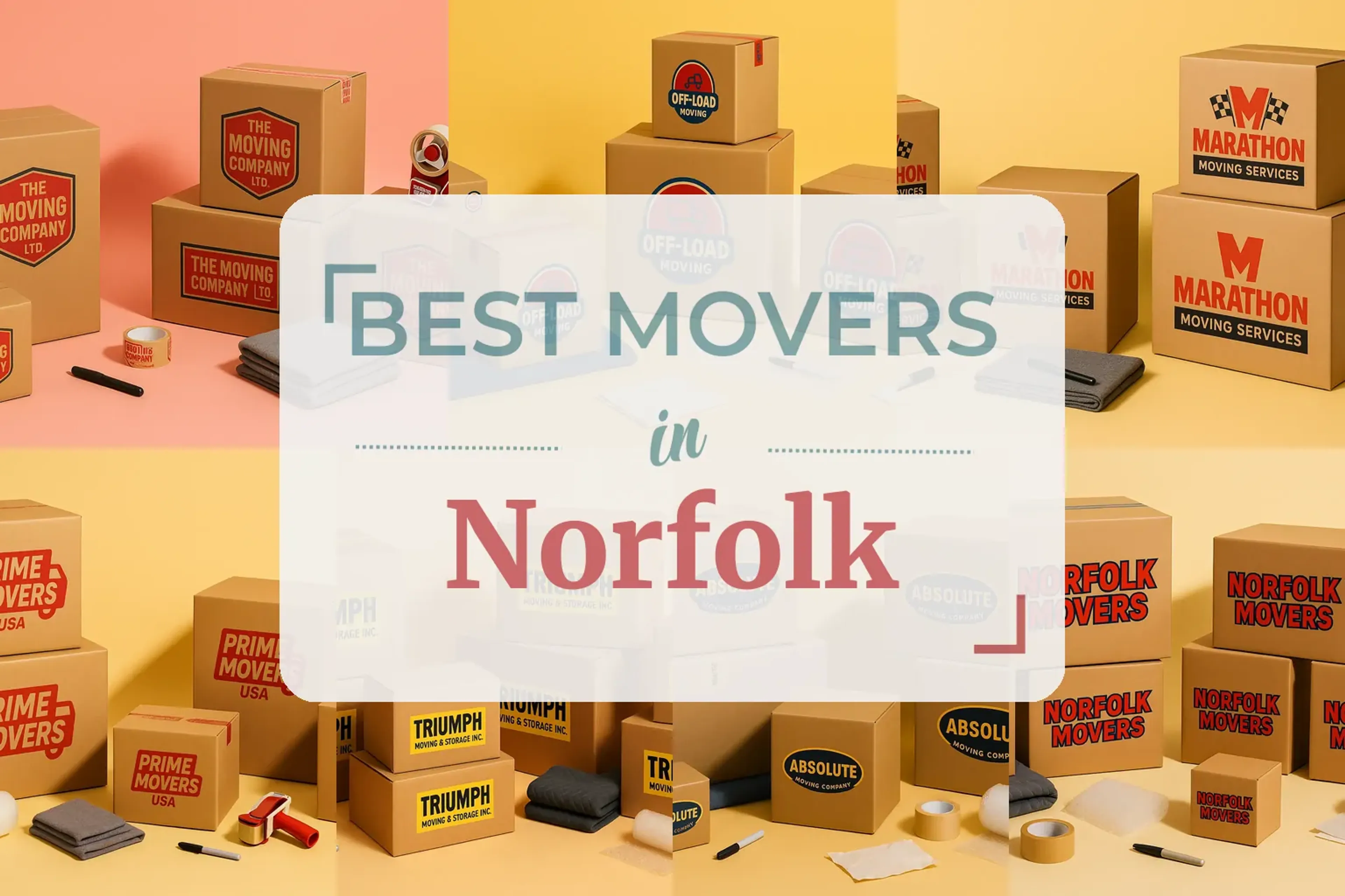 Side-by-side comparison of Norfolk moving companies