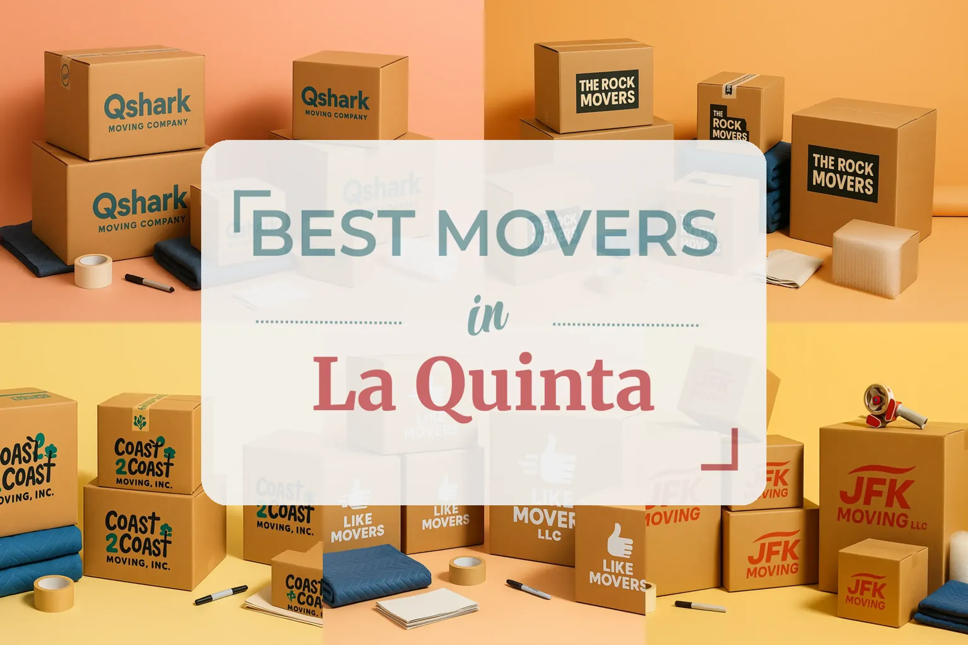 Side-by-side comparison of La Quinta moving companies