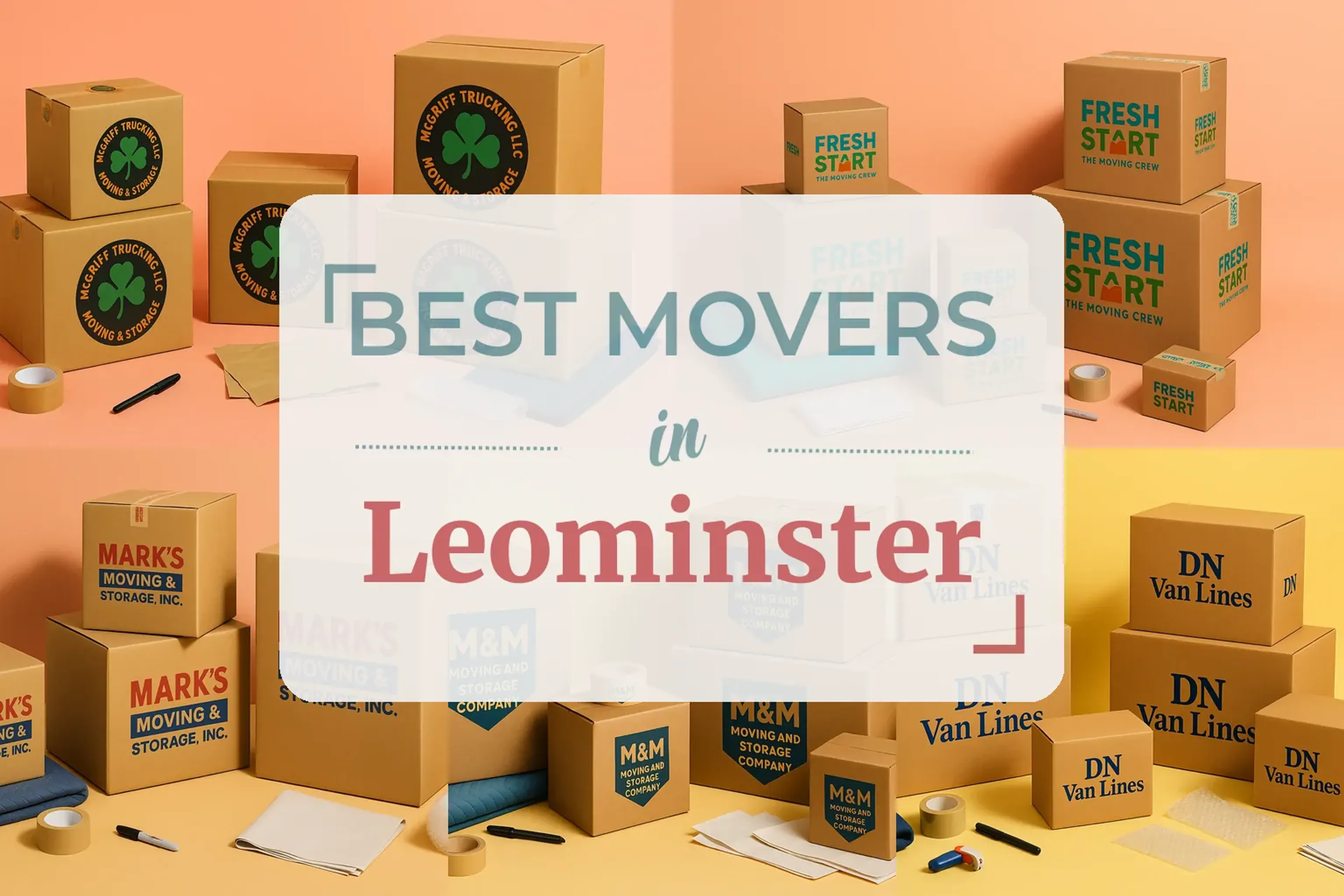 Side-by-side comparison of Leominster moving companies
