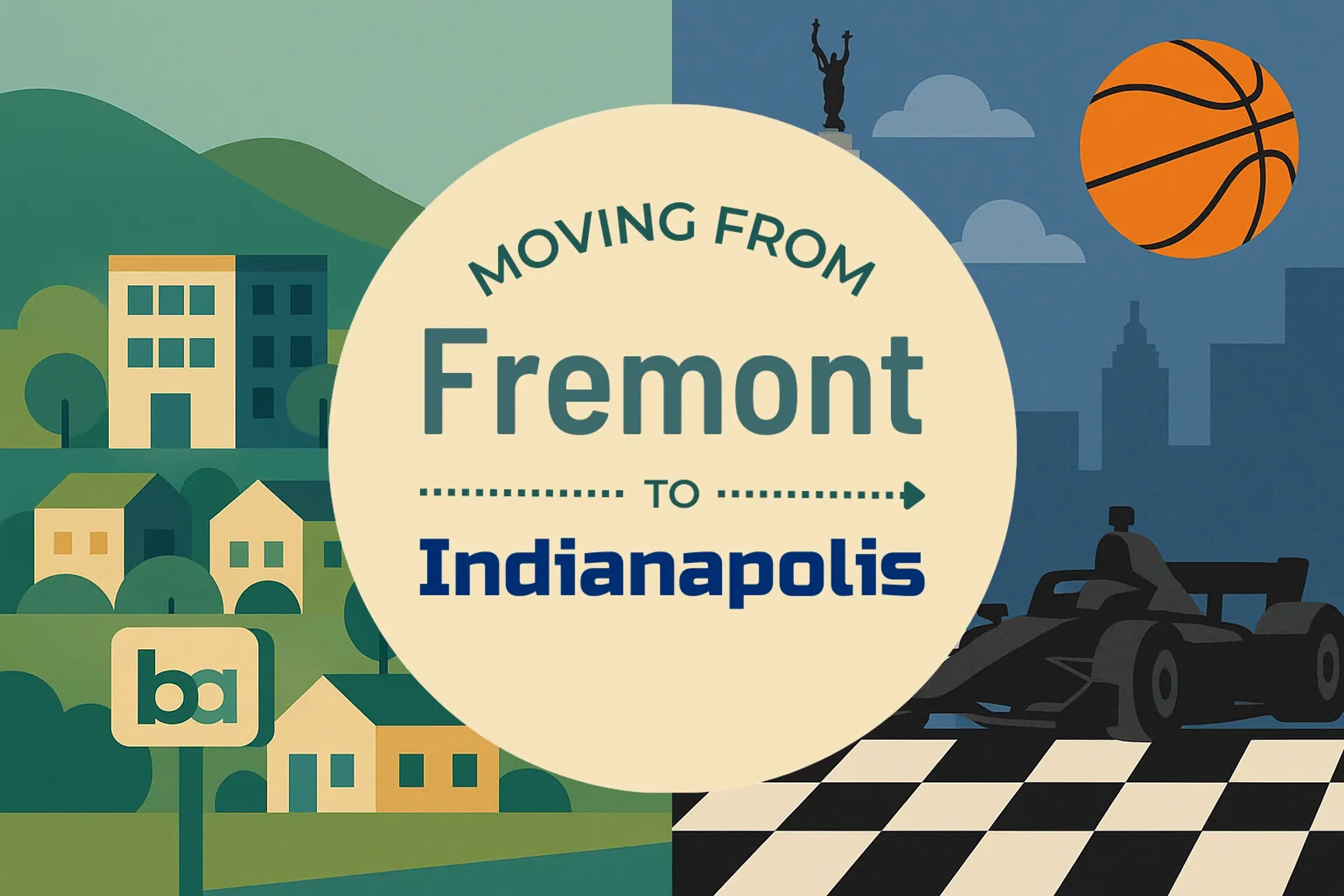 Side-by-side comparison of Fremont to Indianapolis moving companies