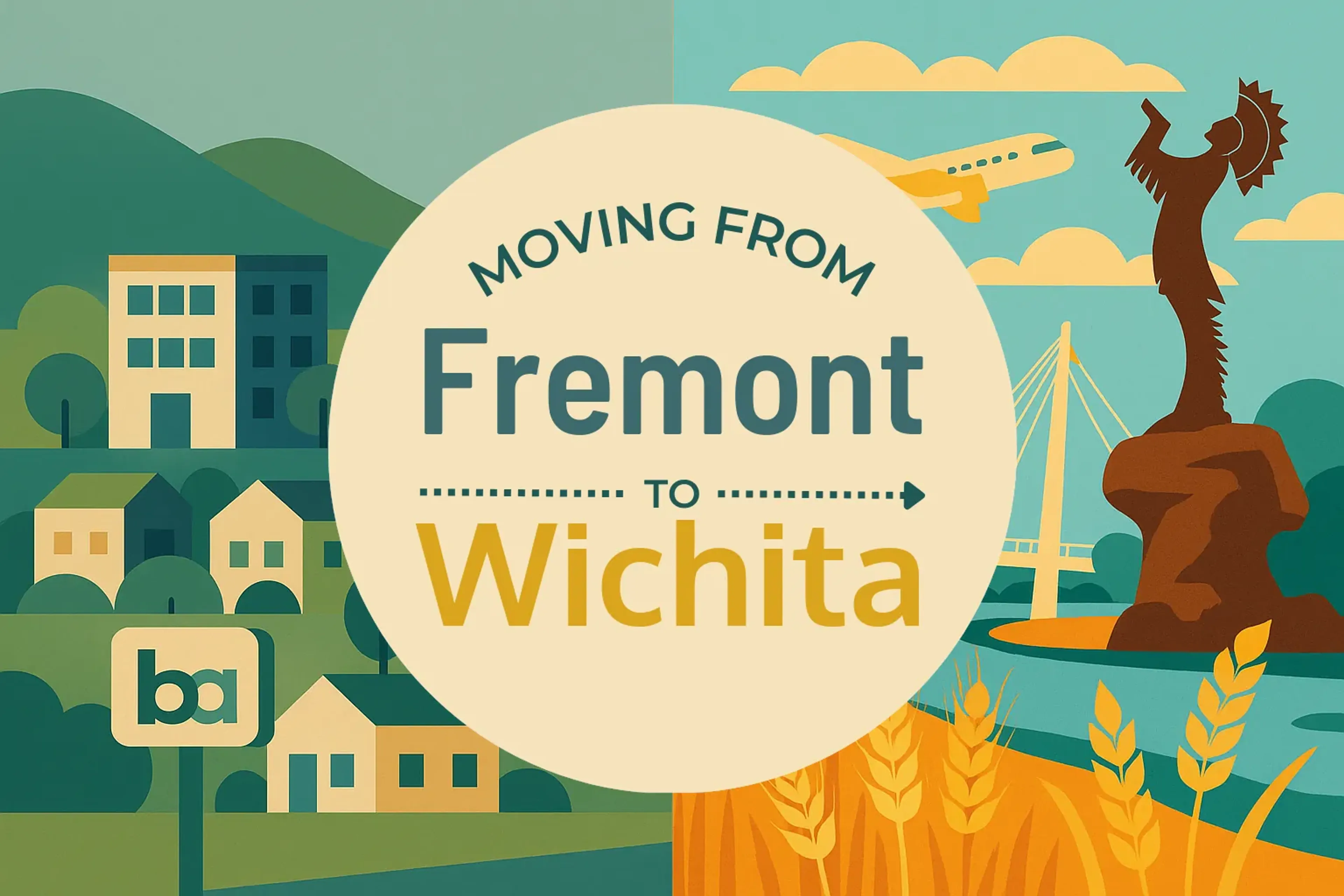 Side-by-side comparison of Fremont to Wichita moving companies