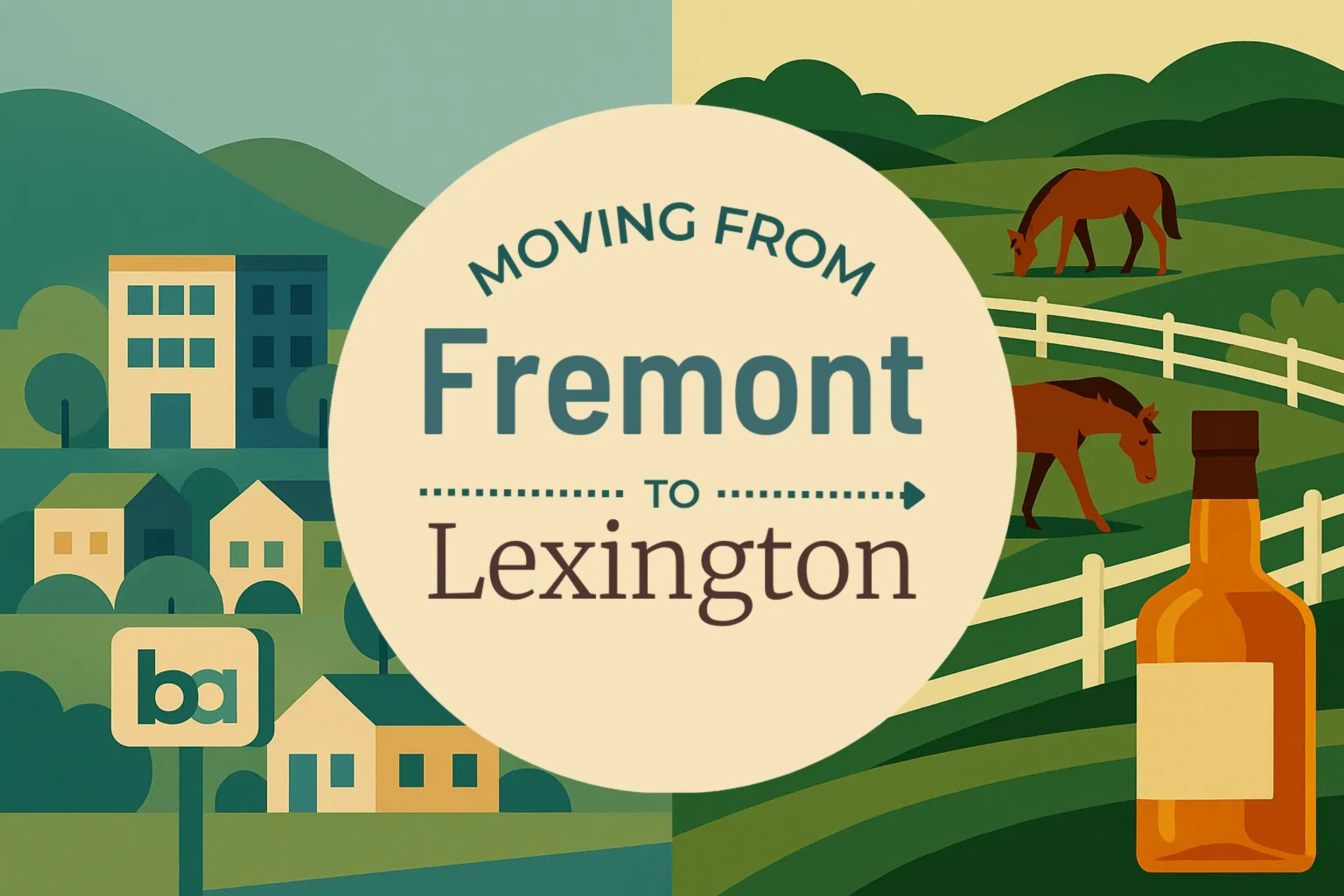 Side-by-side comparison of Fremont to Lexington moving companies