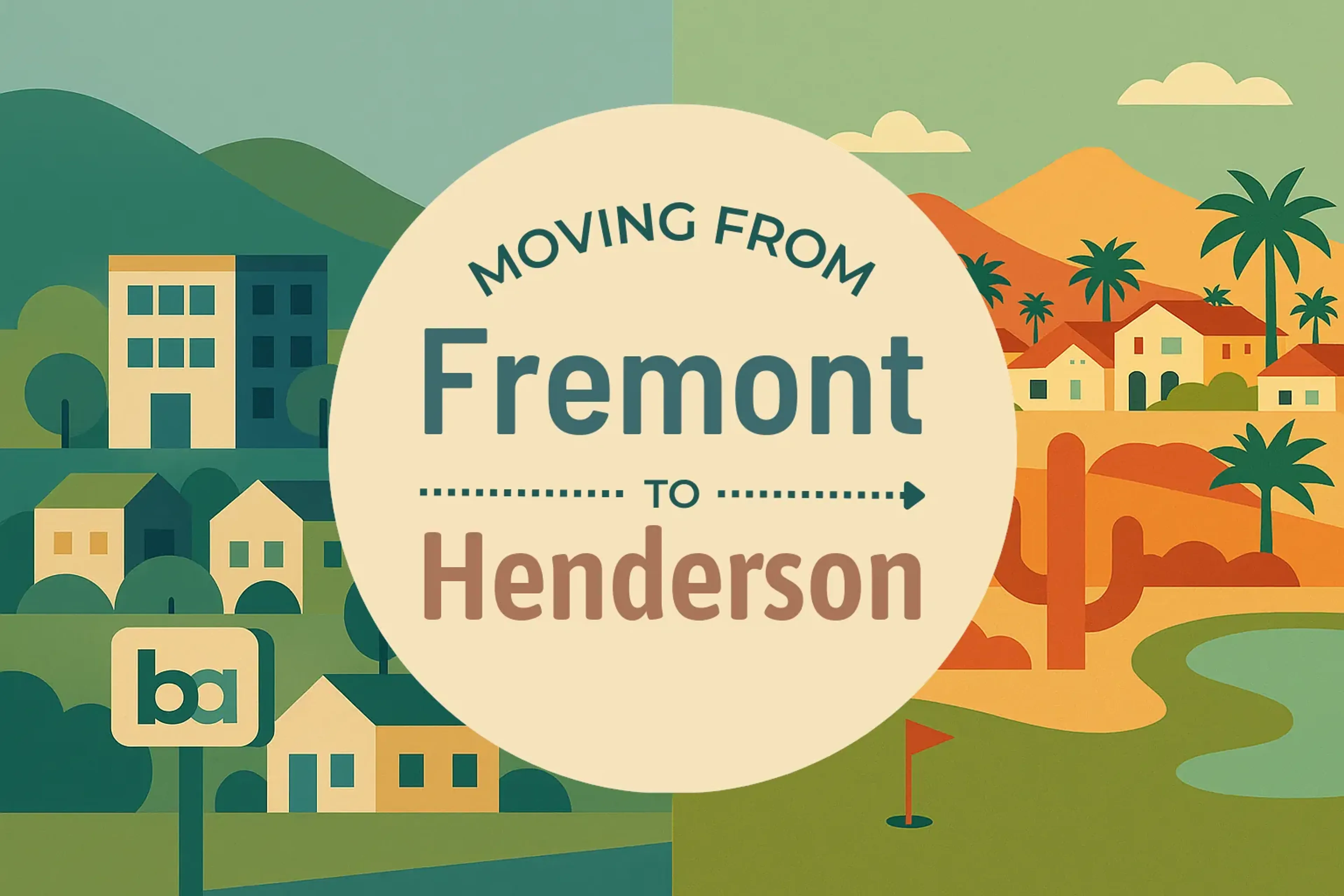 Side-by-side comparison of Fremont to Henderson moving companies