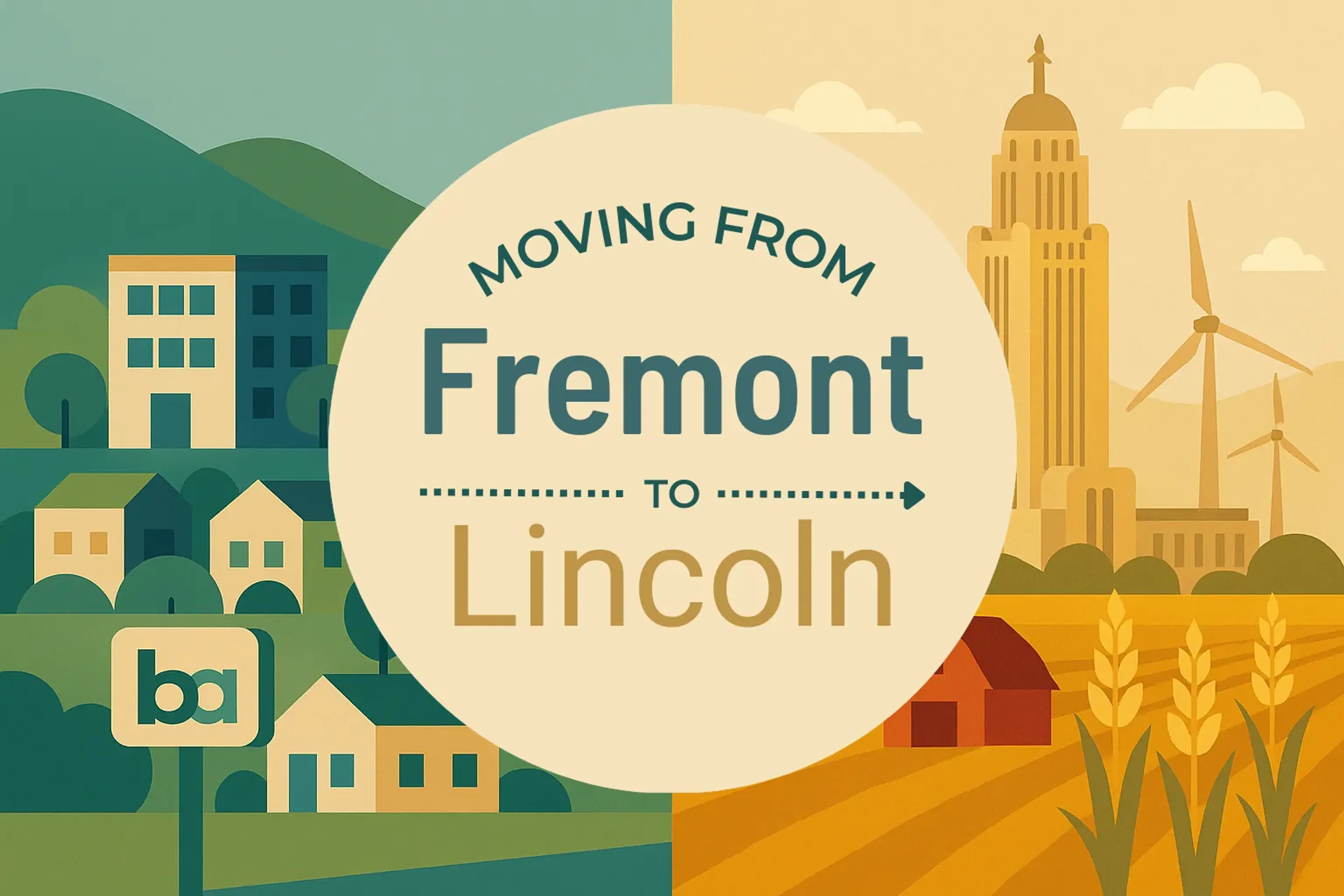 Side-by-side comparison of Fremont to Lincoln moving companies