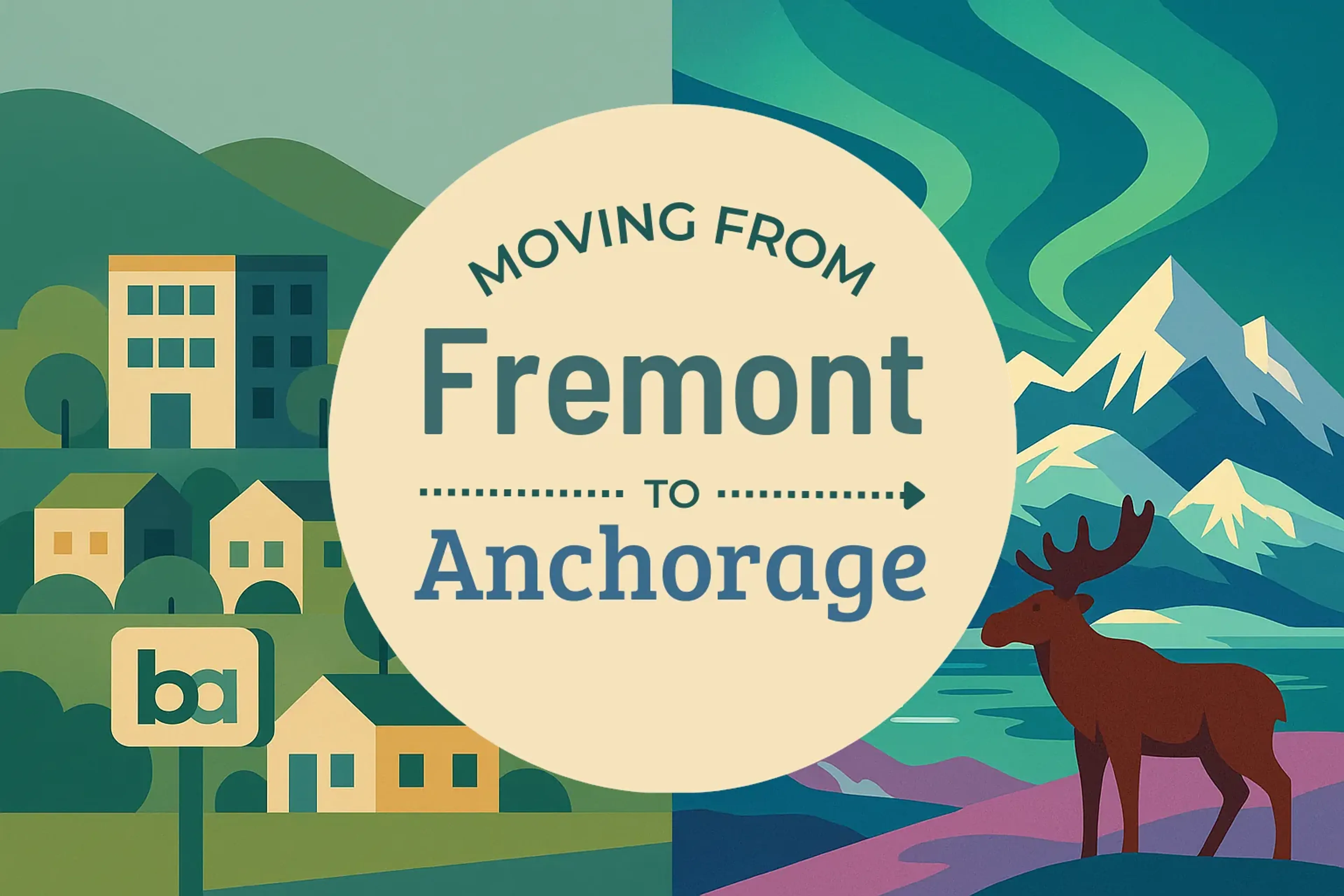 Side-by-side comparison of Fremont to Anchorage moving companies