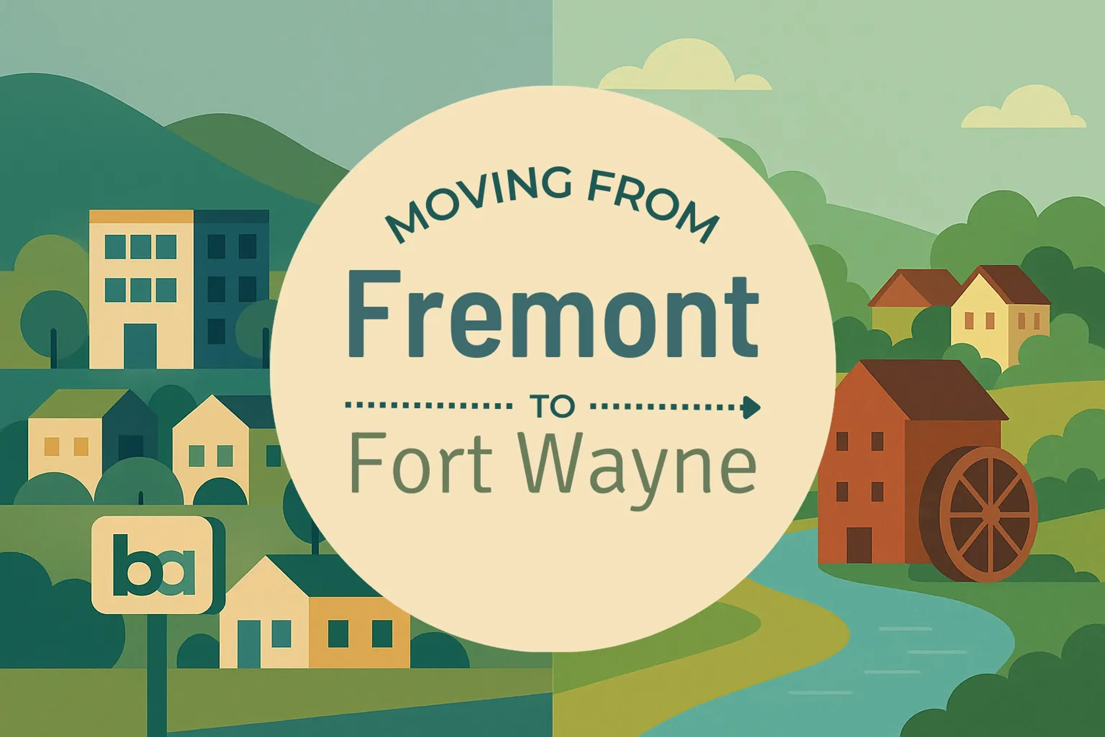 Side-by-side comparison of Fremont to Fort Wayne moving companies