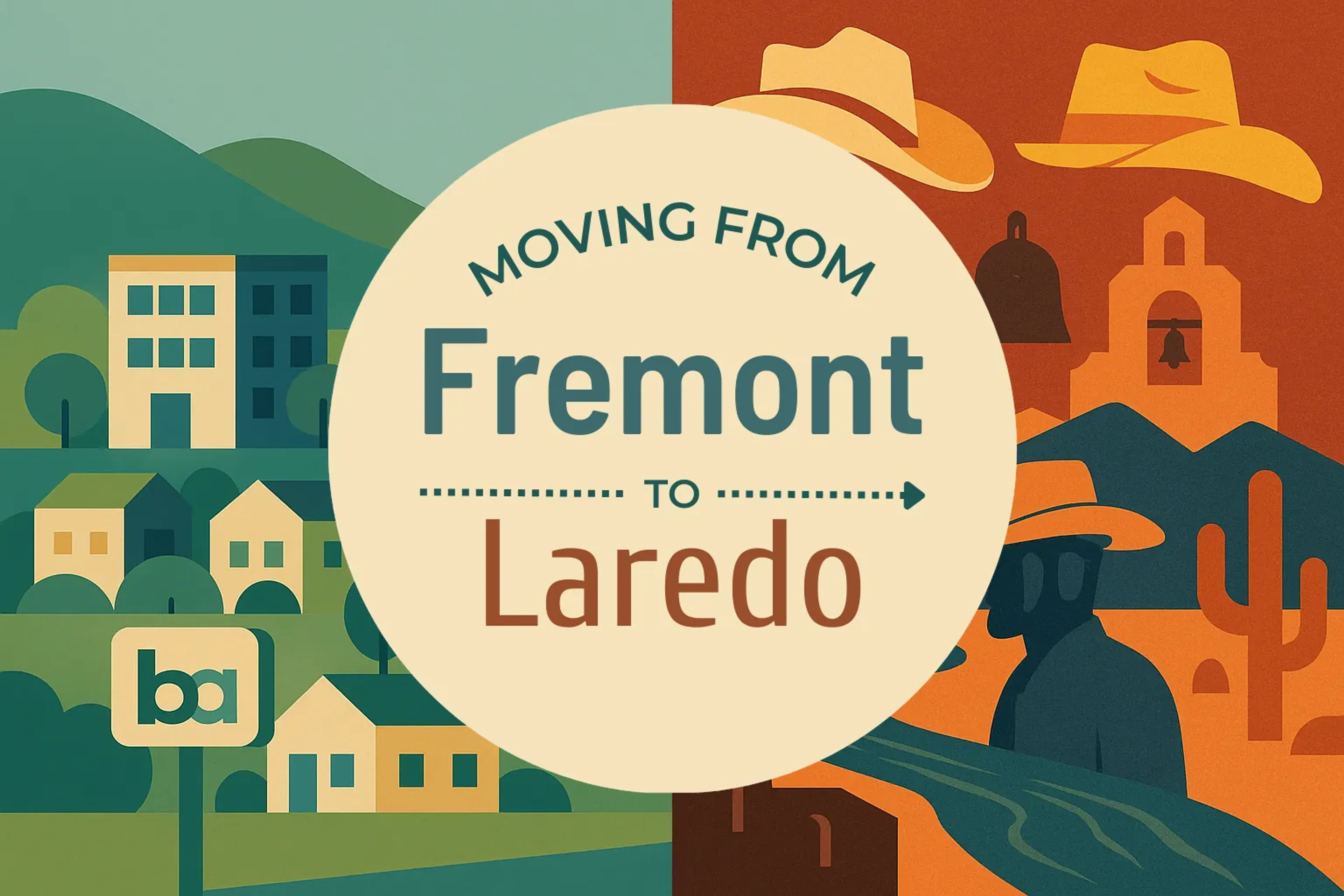Side-by-side comparison of Fremont to Laredo moving companies