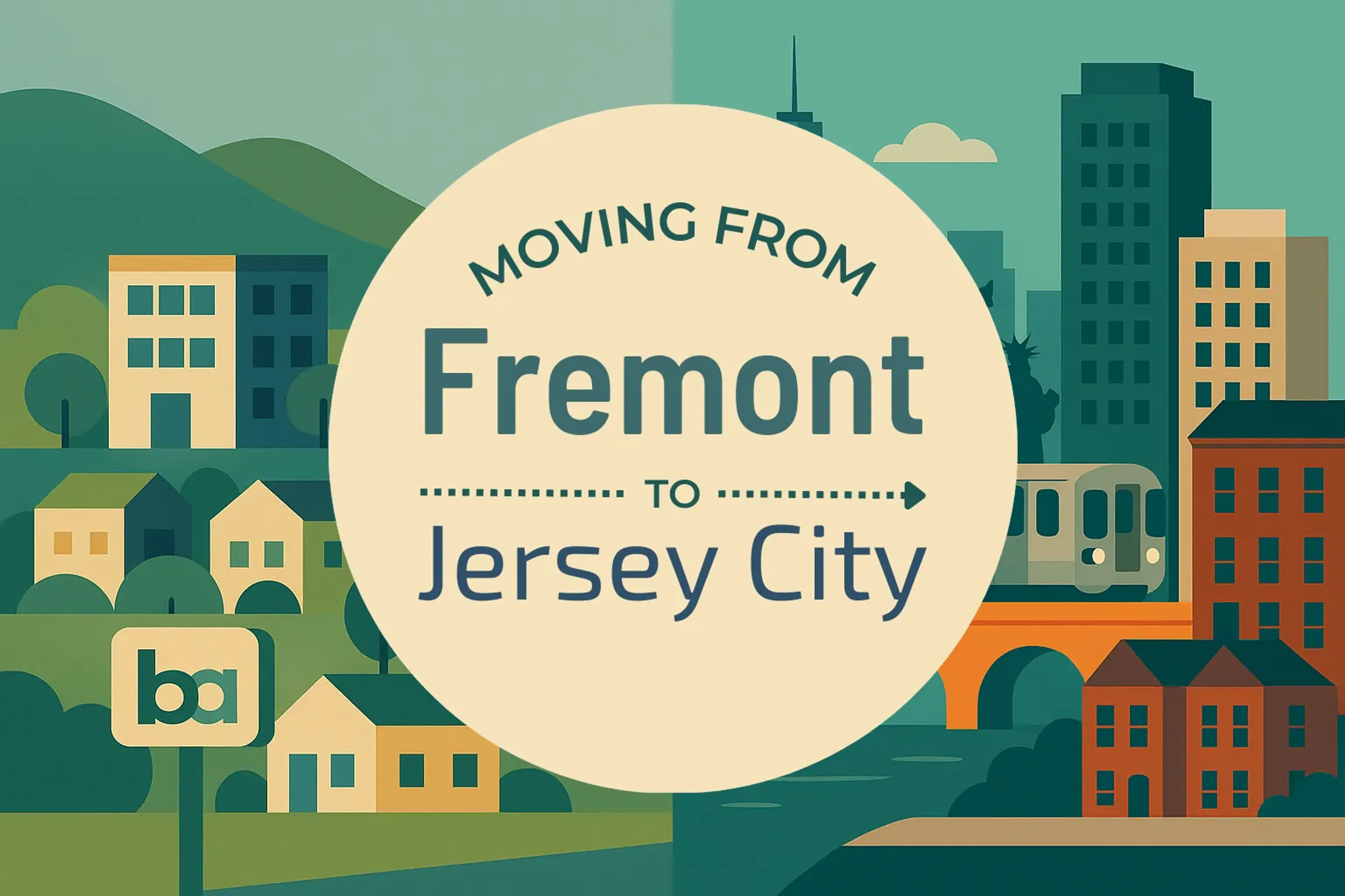 Side-by-side comparison of Fremont to Jersey City moving companies