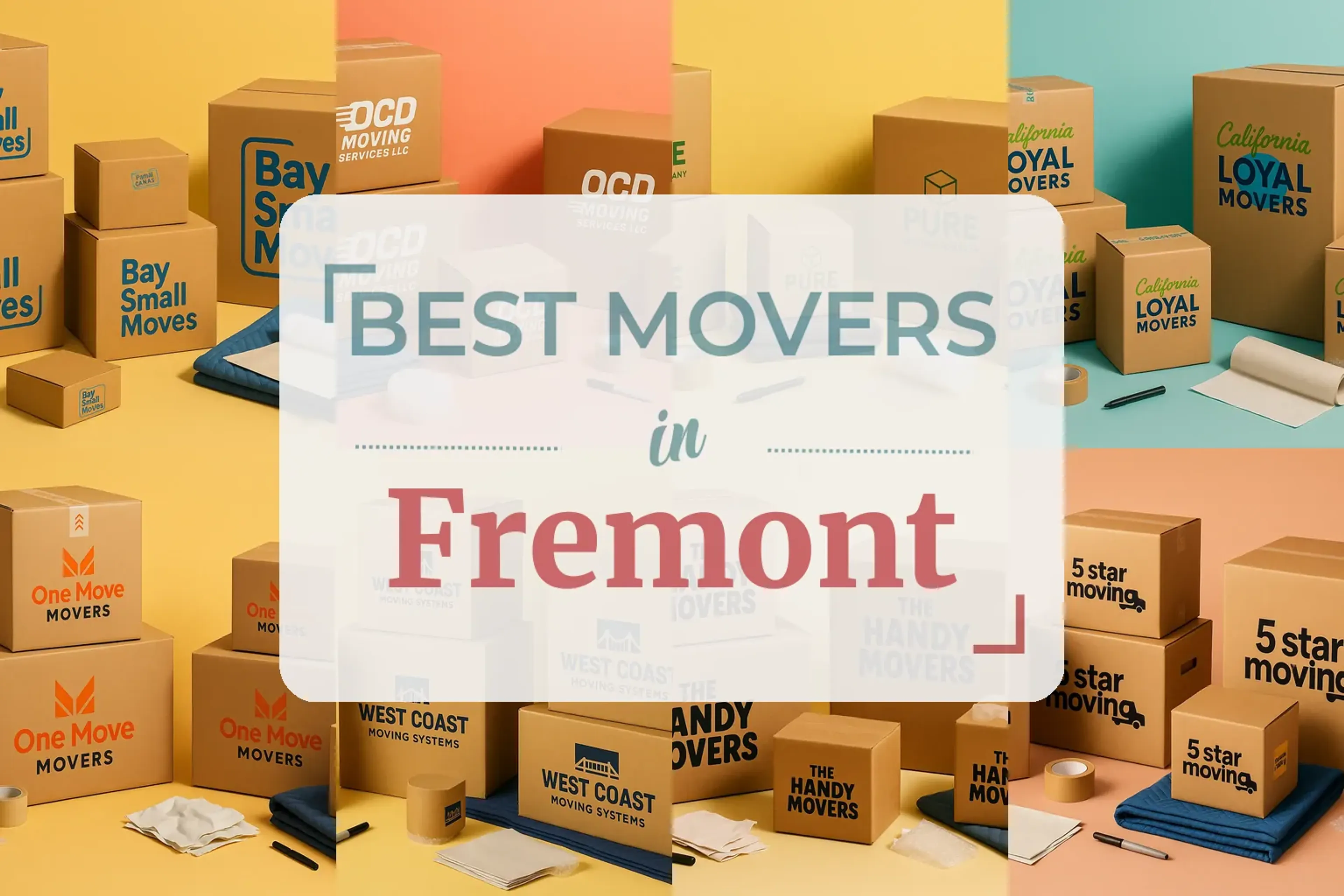 Side-by-side comparison of Fremont moving companies