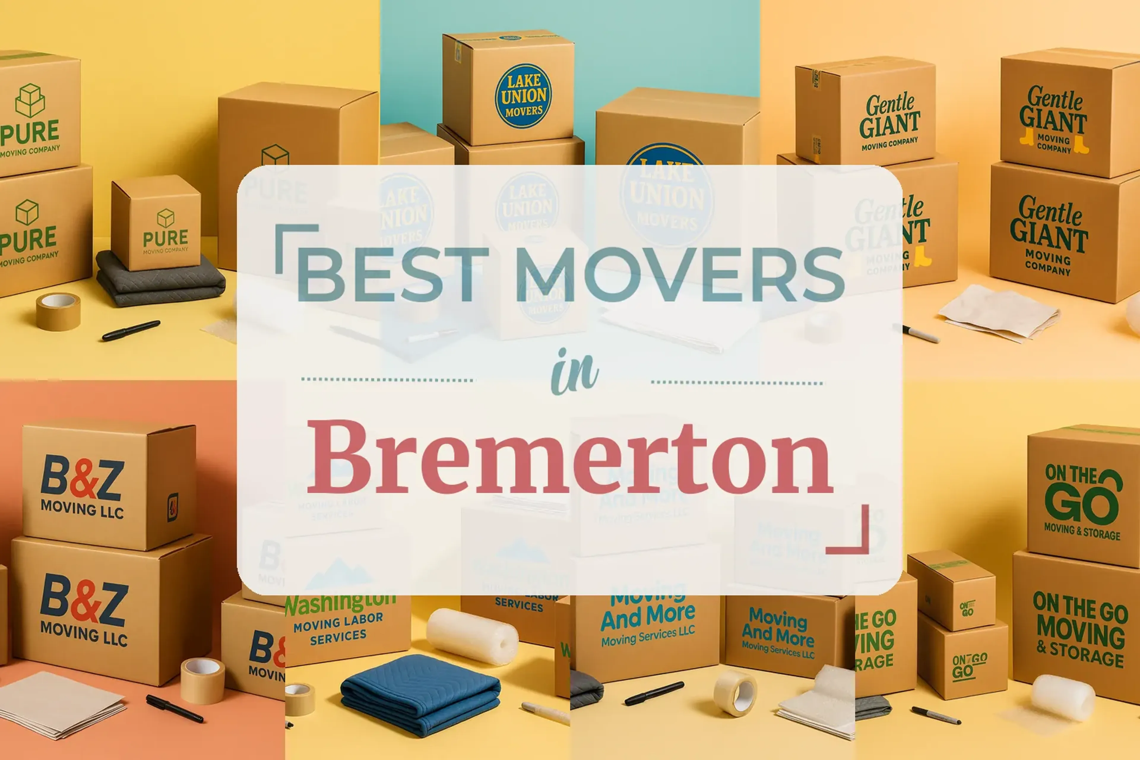 Side-by-side comparison of Bremerton moving companies