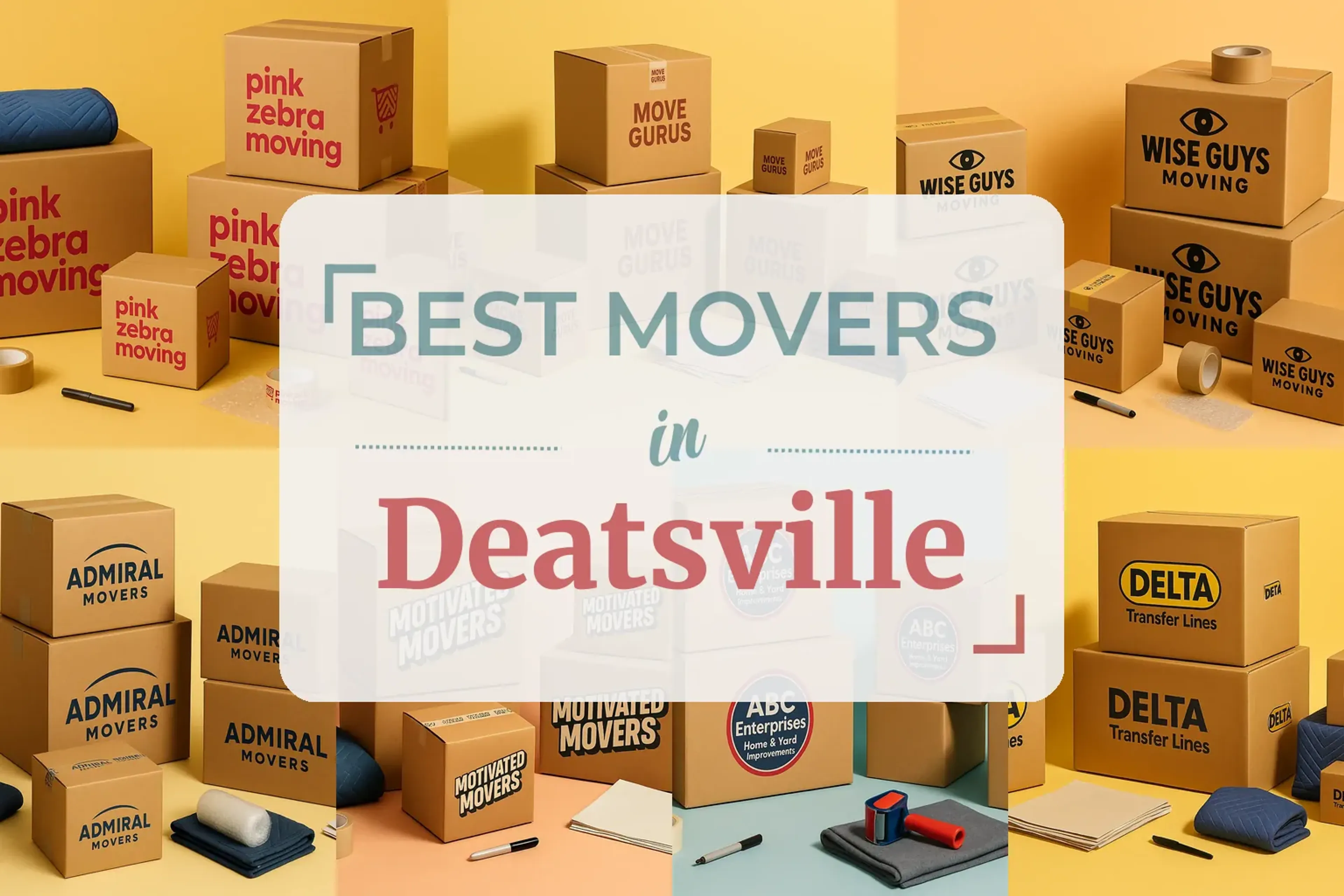 Side-by-side comparison of Deatsville moving companies