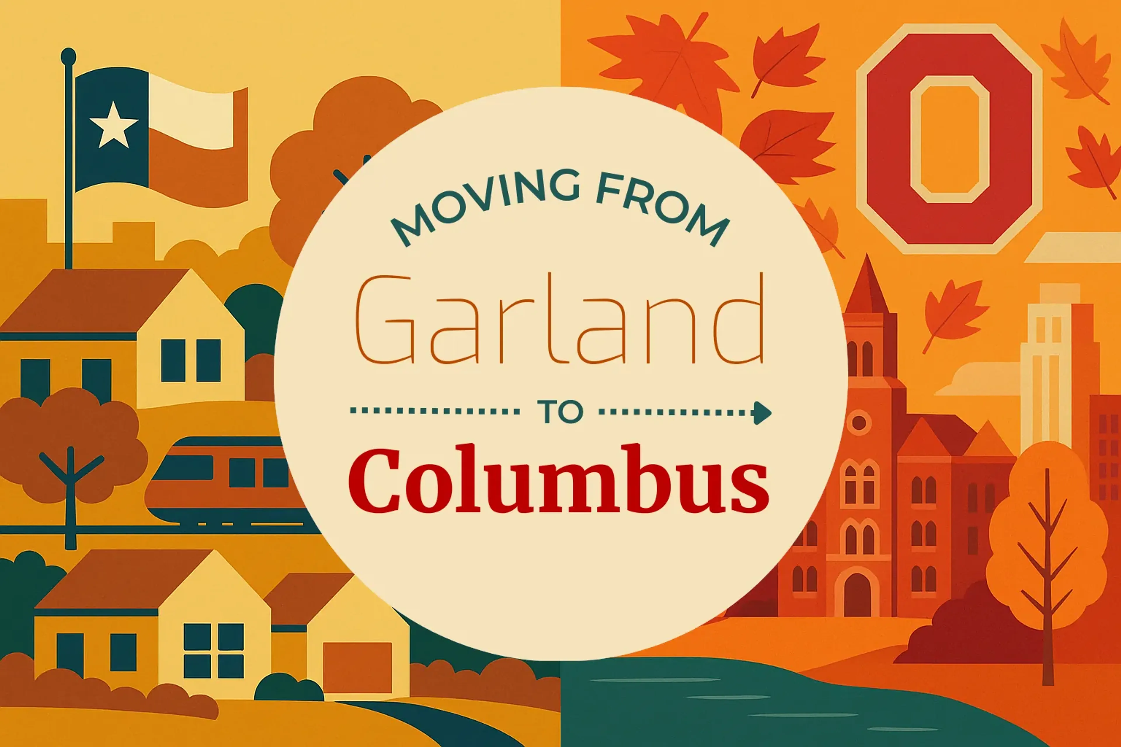 Side-by-side comparison of Garland to Columbus moving companies
