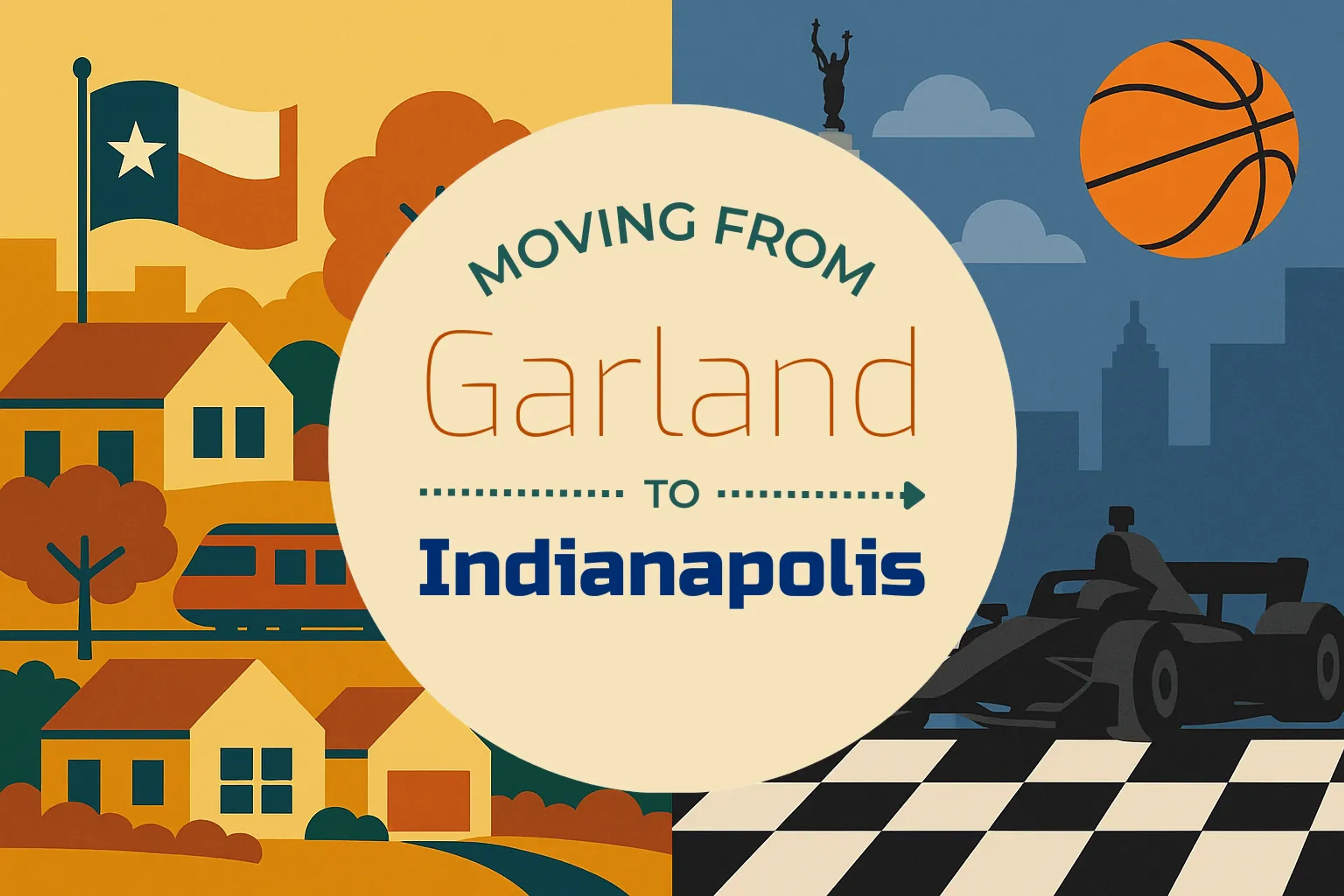 Side-by-side comparison of Garland to Indianapolis moving companies