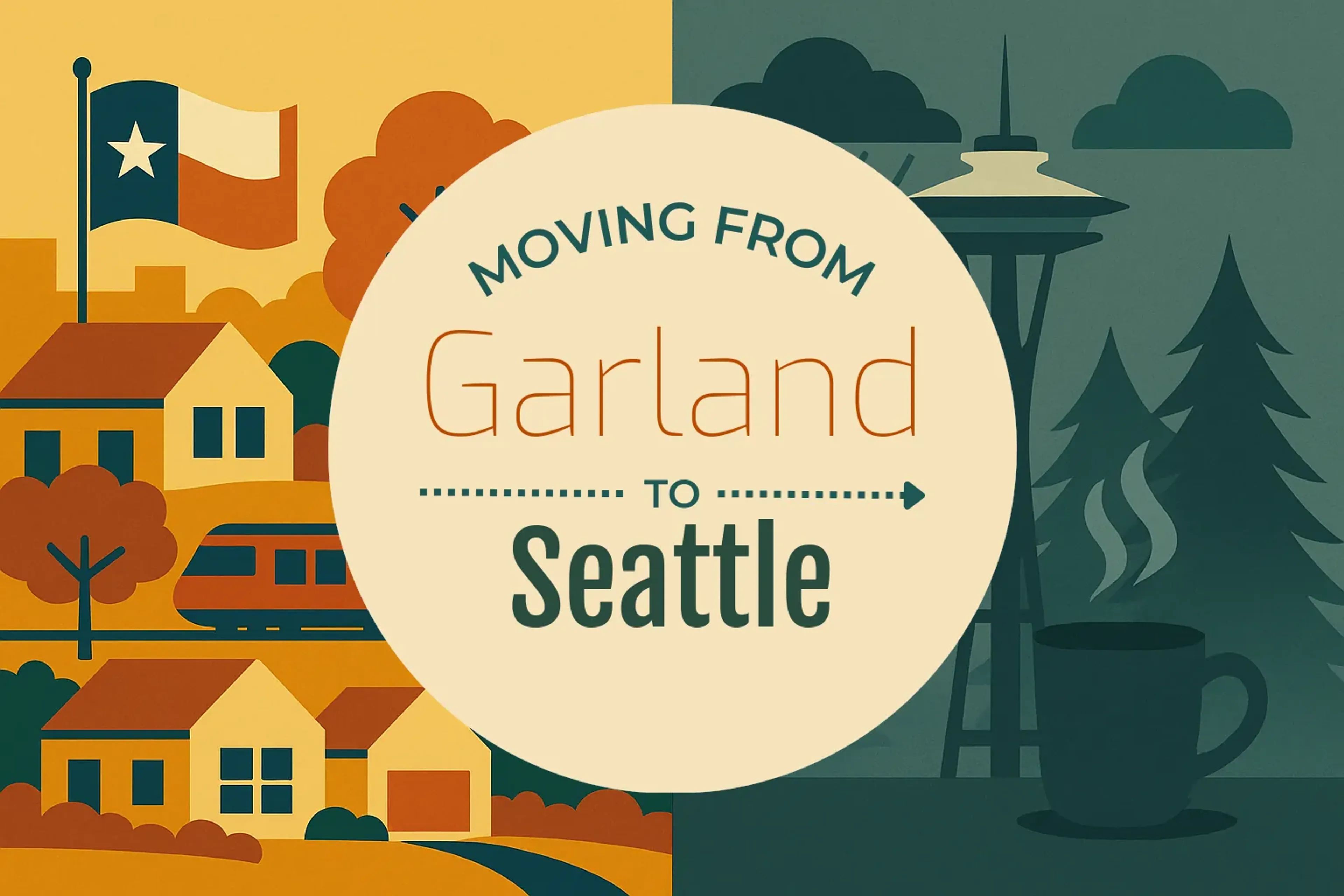Side-by-side comparison of Garland to Seattle moving companies