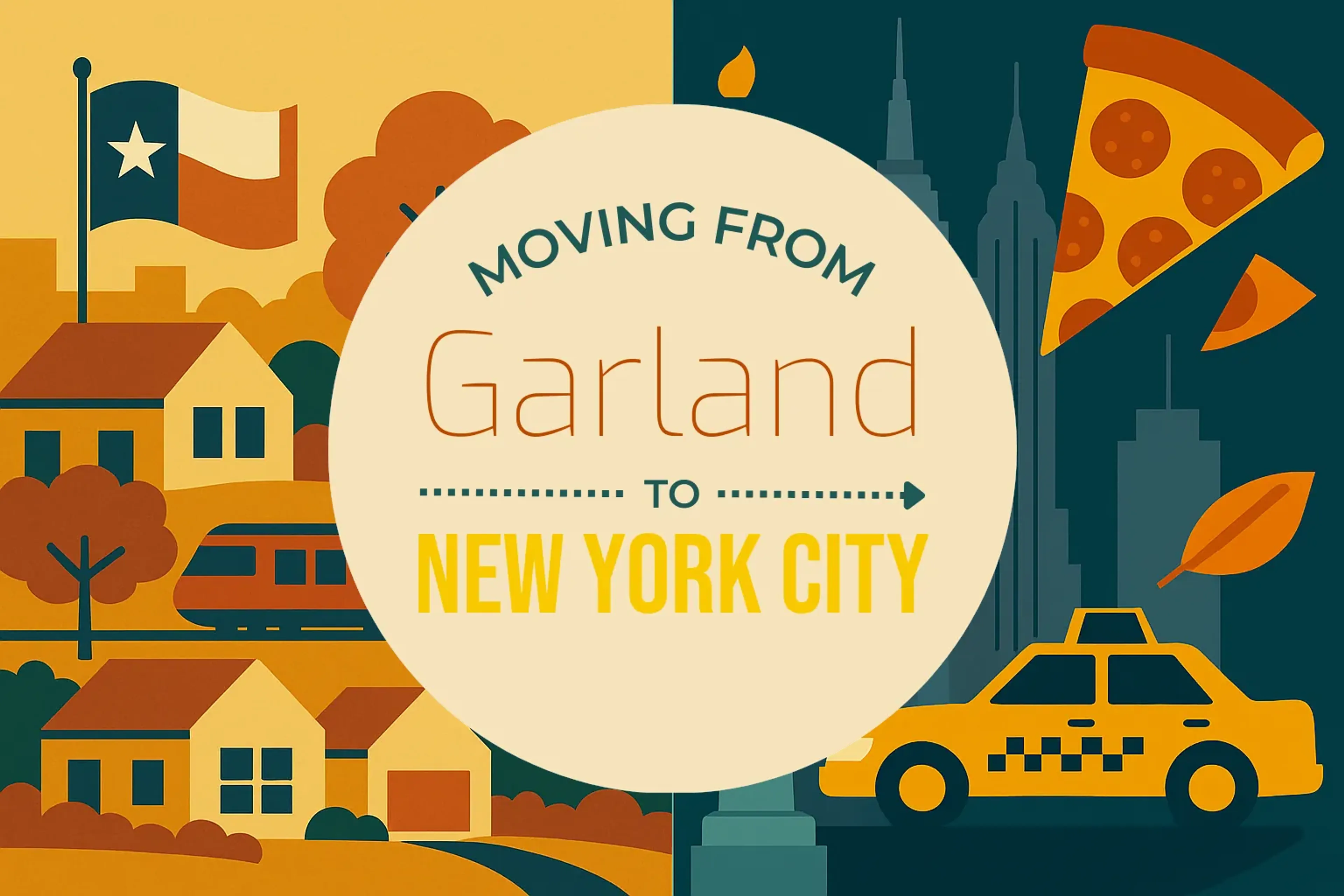Side-by-side comparison of Garland to New York City moving companies