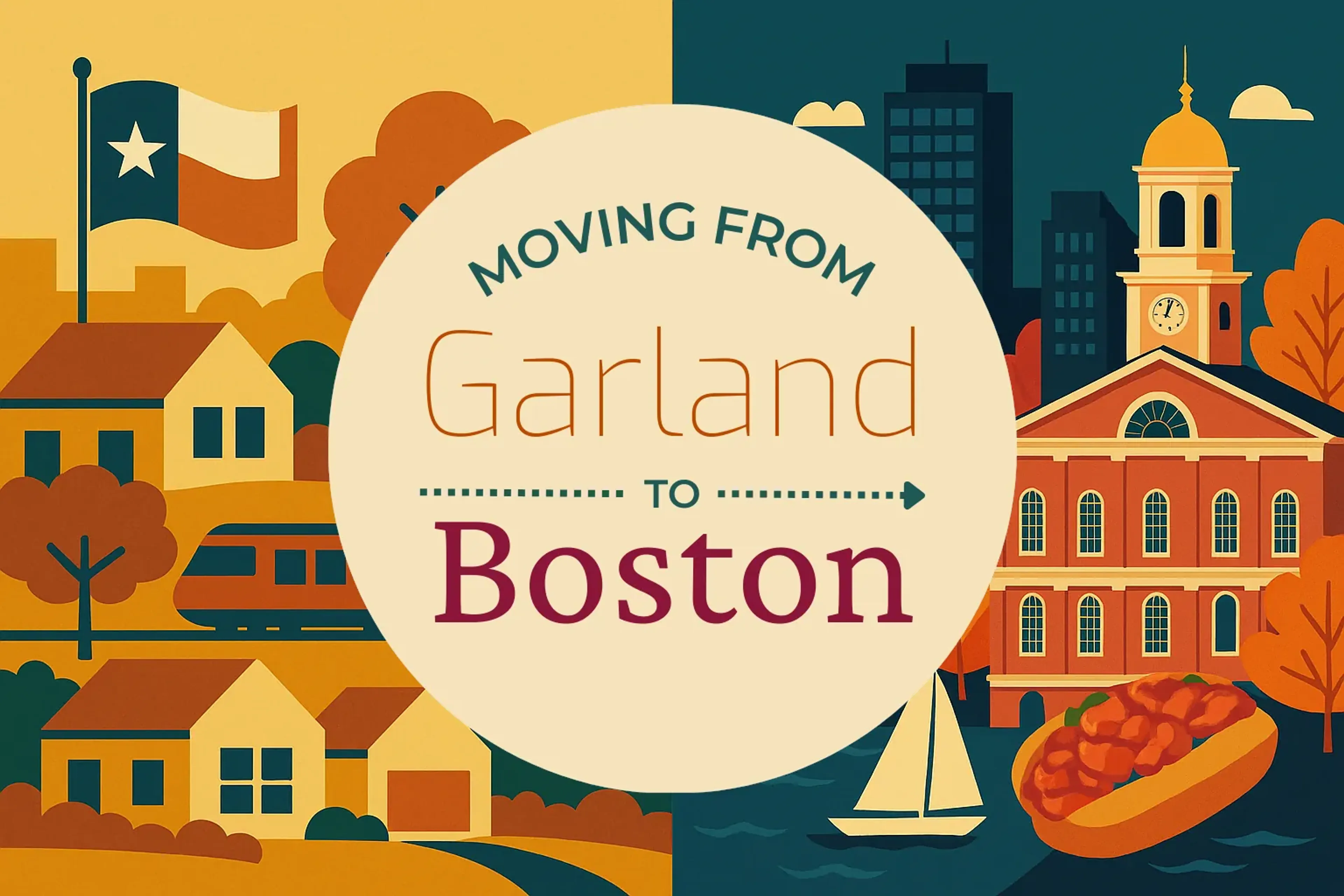 Side-by-side comparison of Garland to Boston moving companies