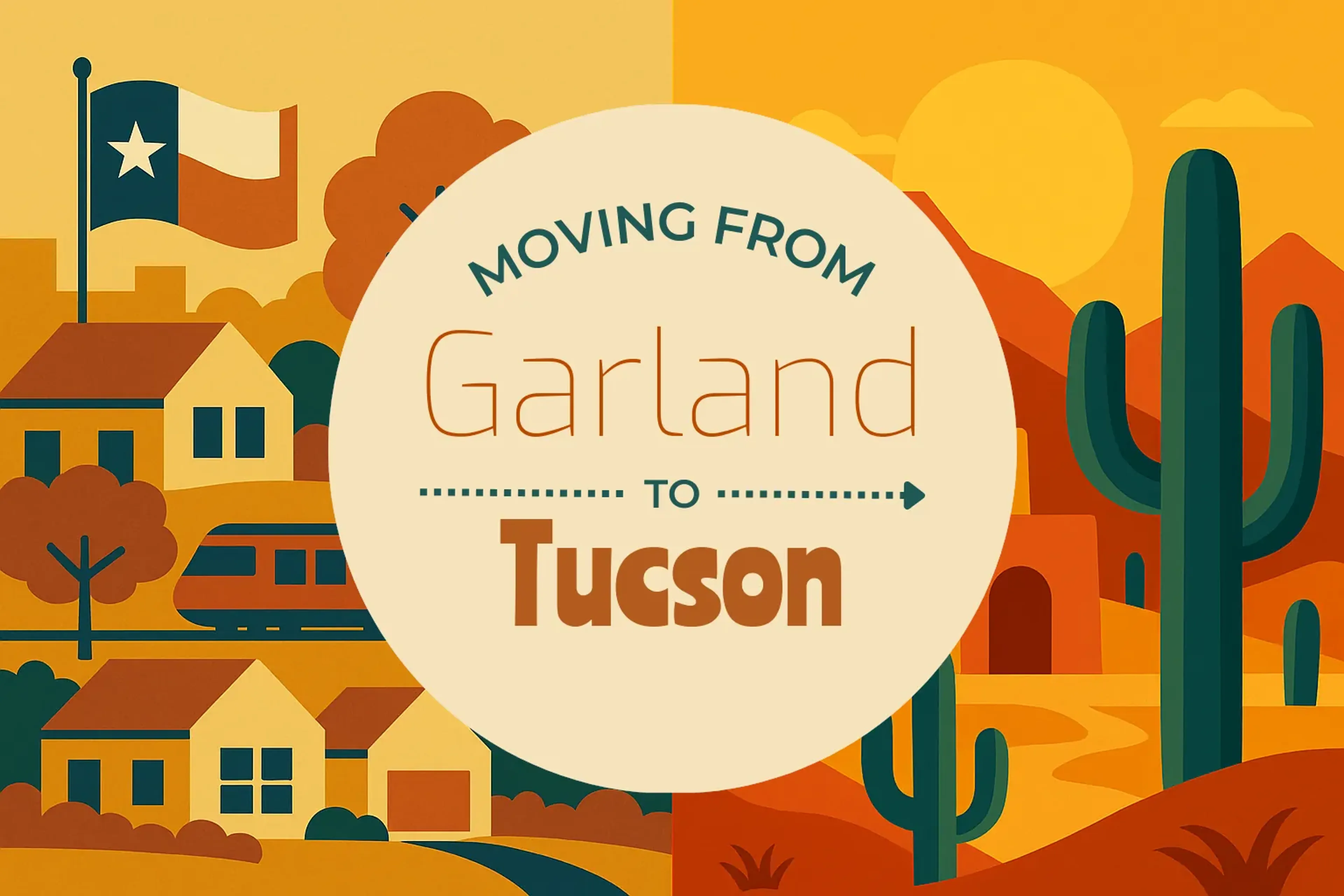 Side-by-side comparison of Garland to Tucson moving companies