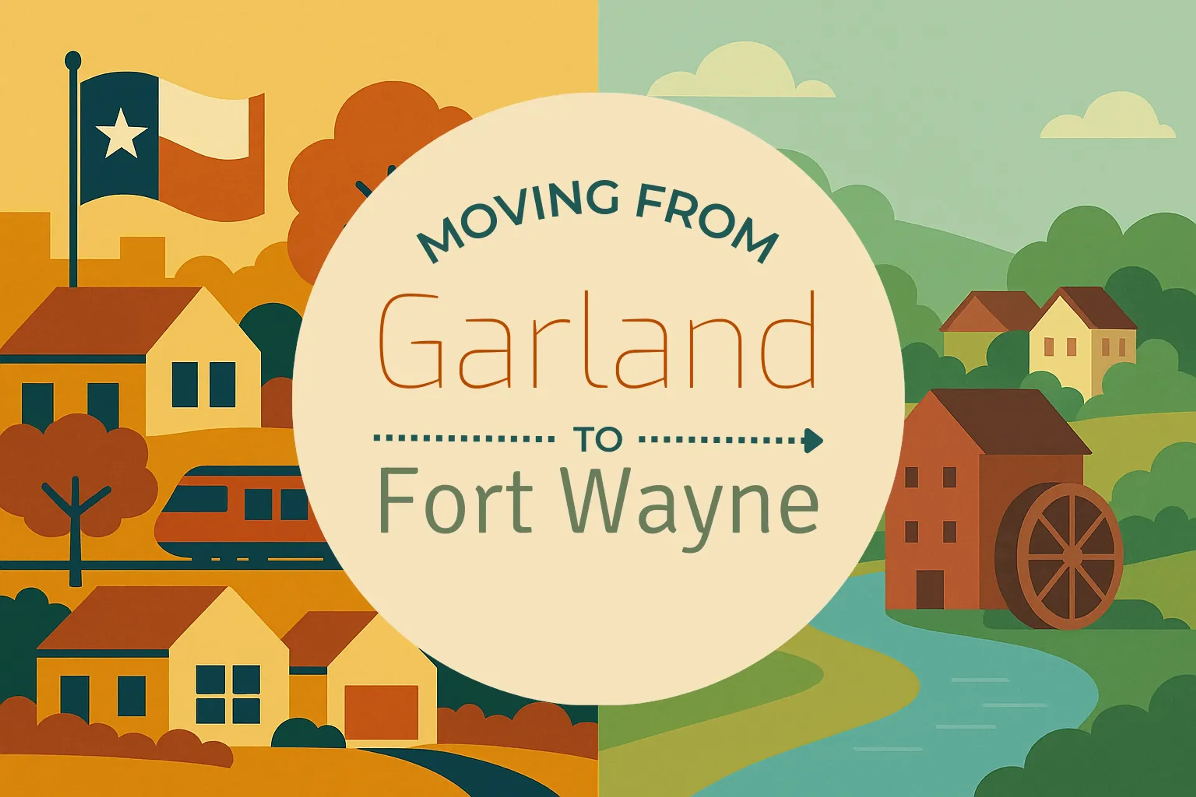 Side-by-side comparison of Garland to Fort Wayne moving companies