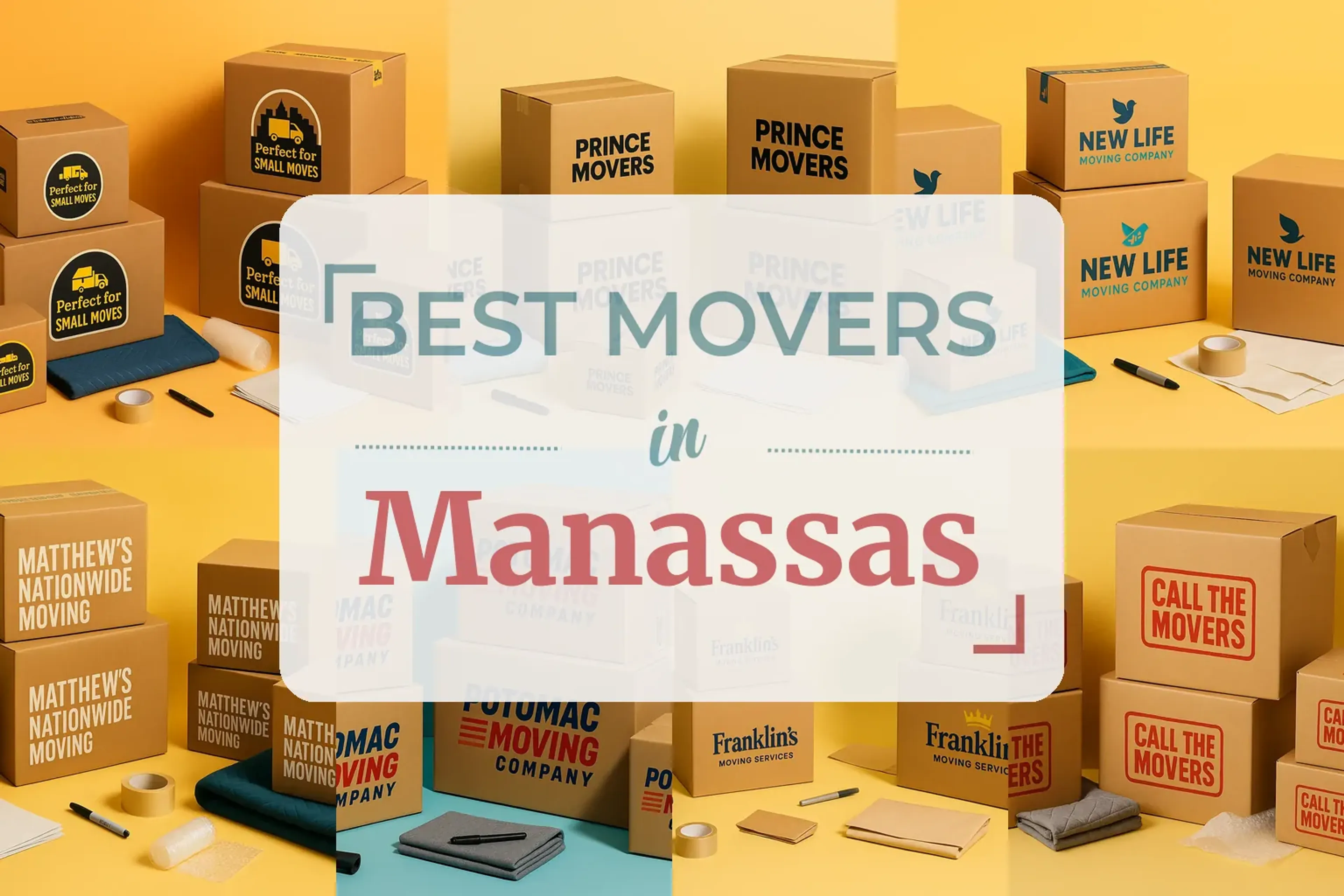 Side-by-side comparison of Manassas moving companies