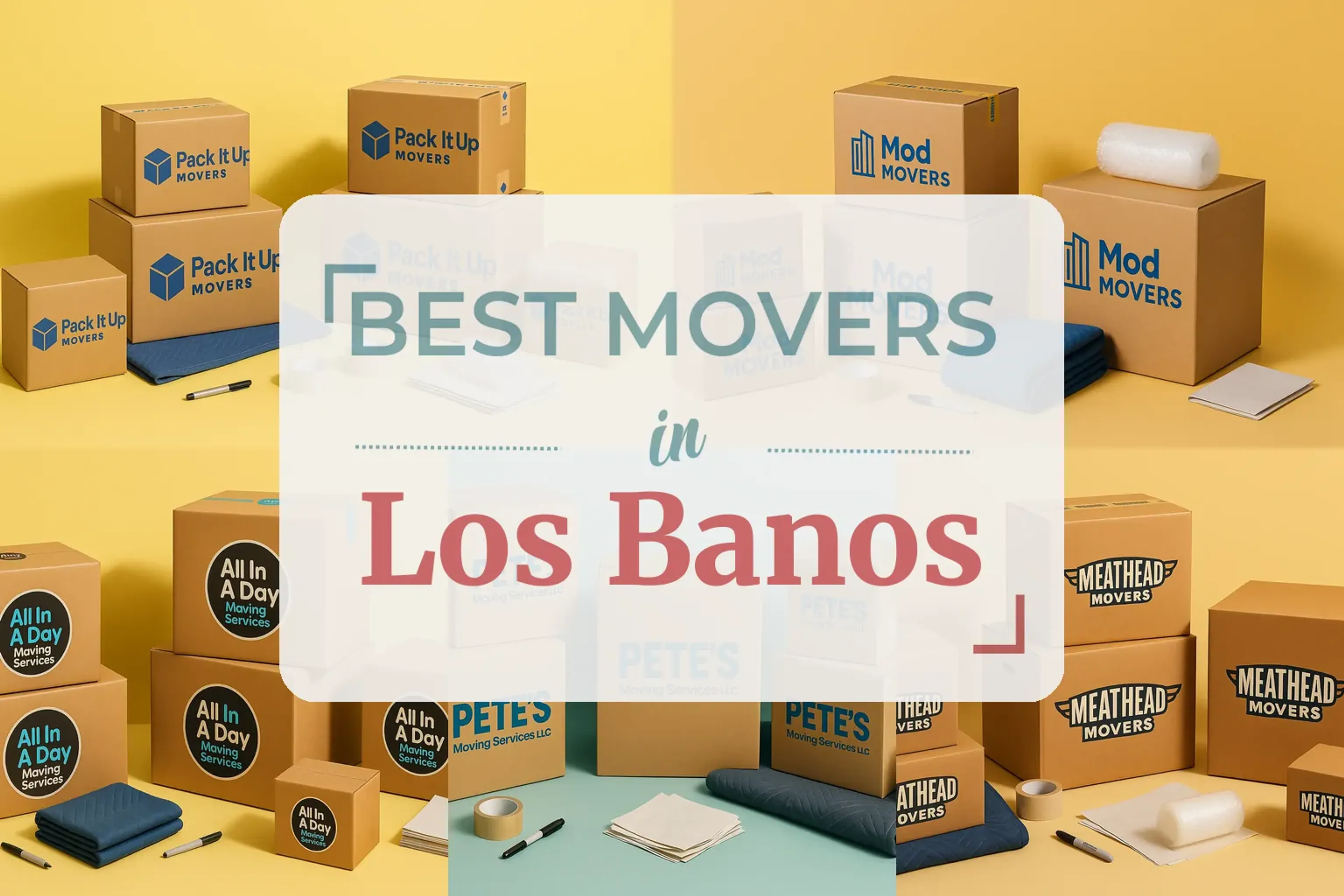 Side-by-side comparison of Los Banos moving companies