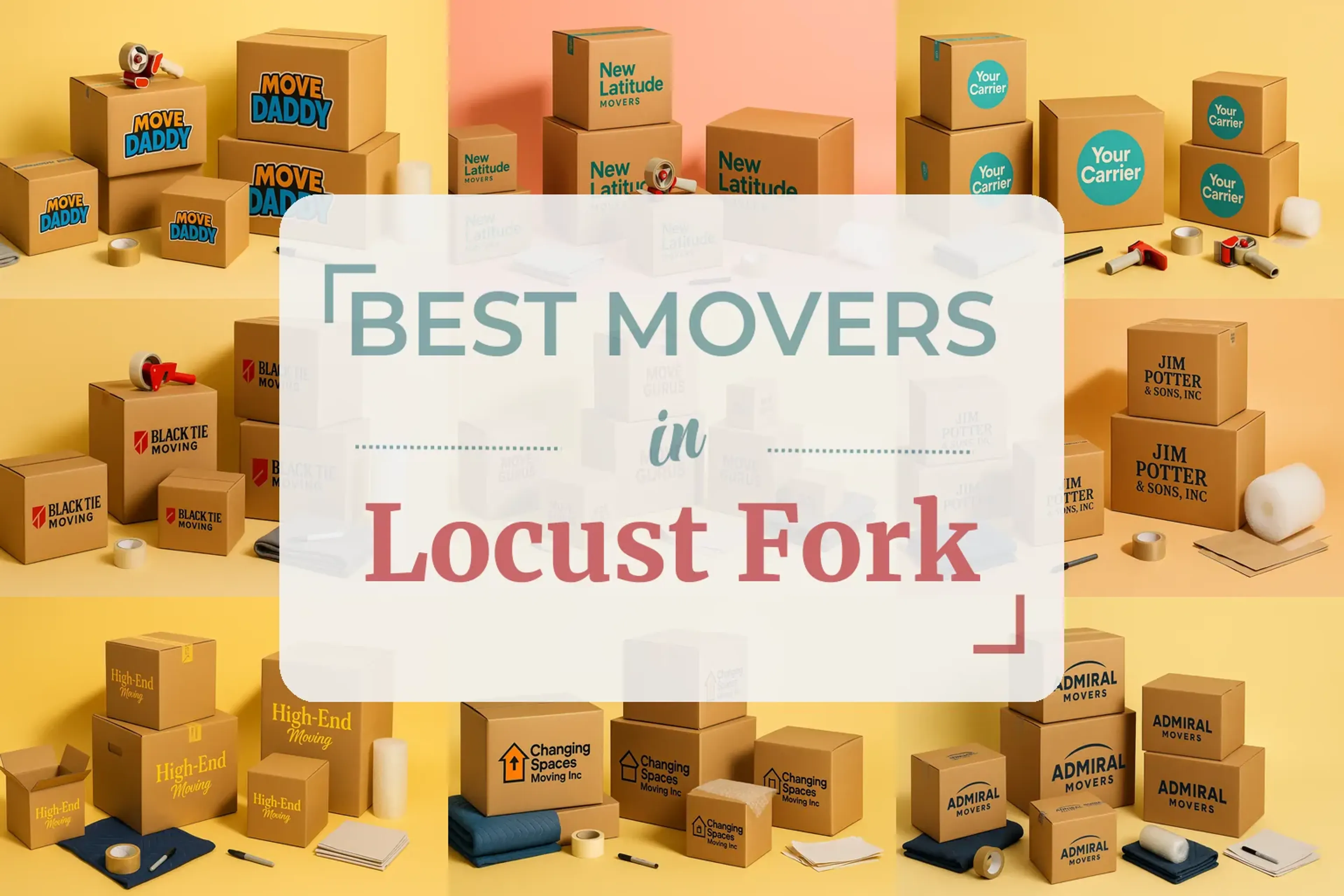 Side-by-side comparison of Locust Fork moving companies