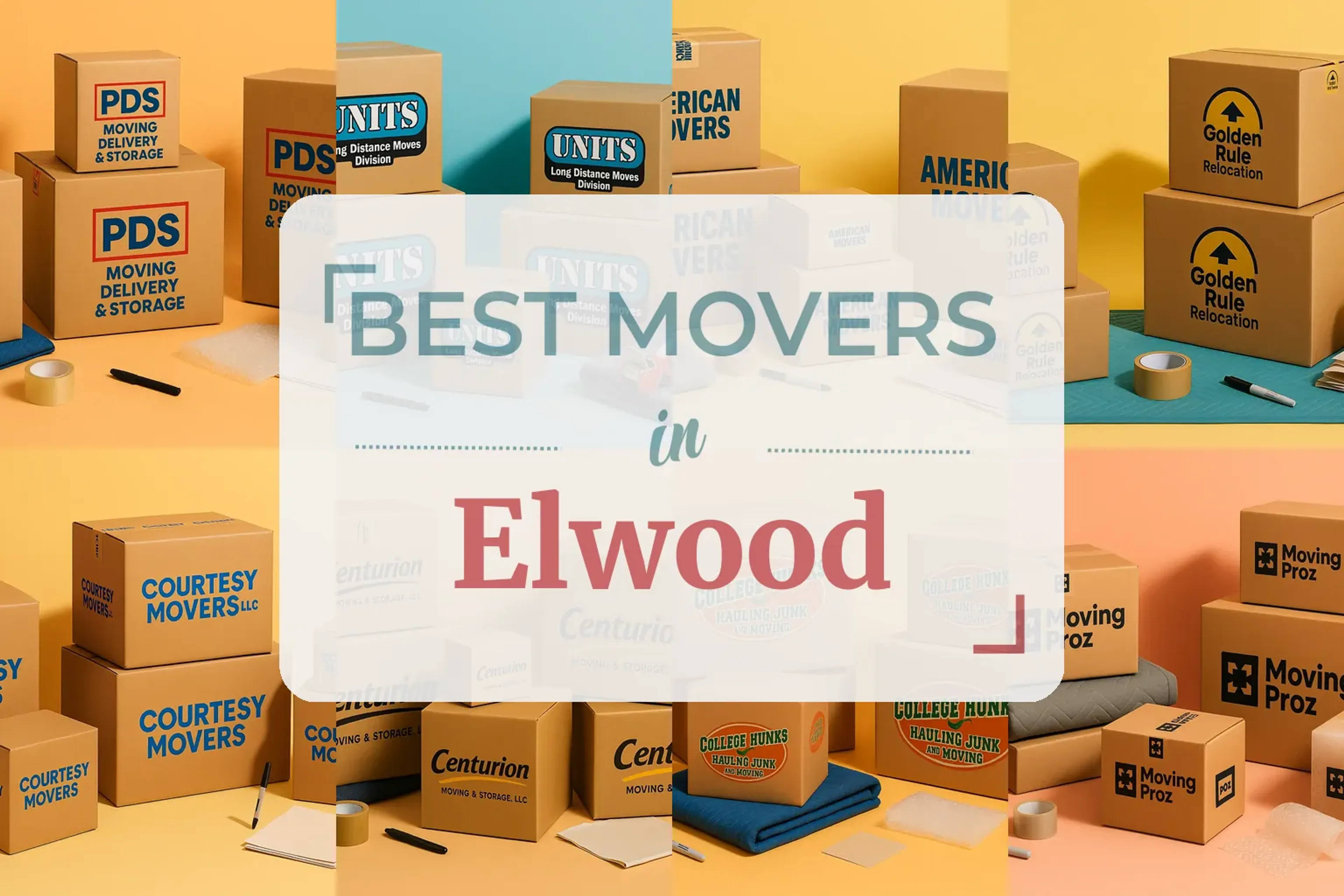 Side-by-side comparison of Elwood moving companies