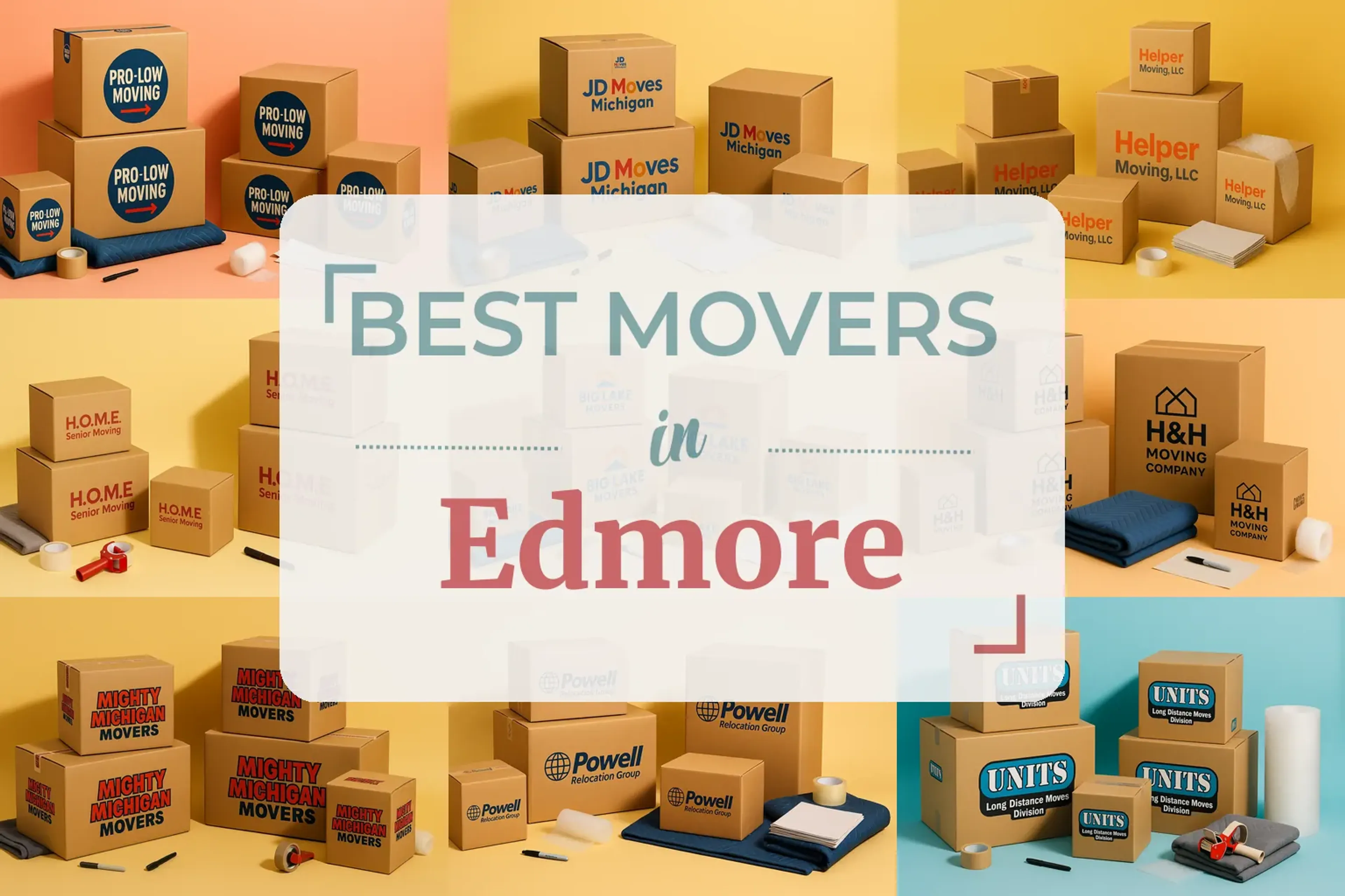 Side-by-side comparison of Edmore moving companies
