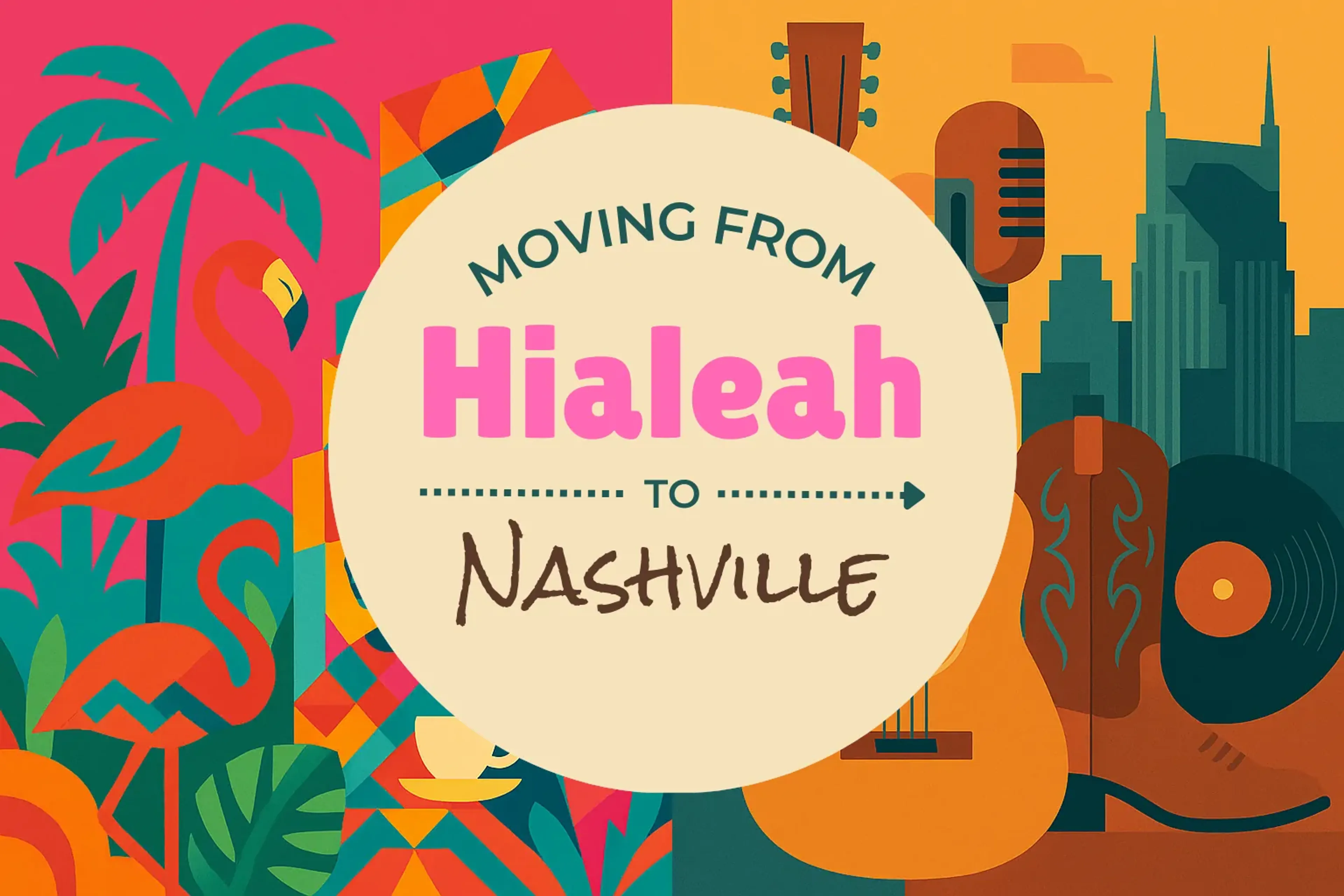 Side-by-side comparison of Hialeah to Nashville moving companies