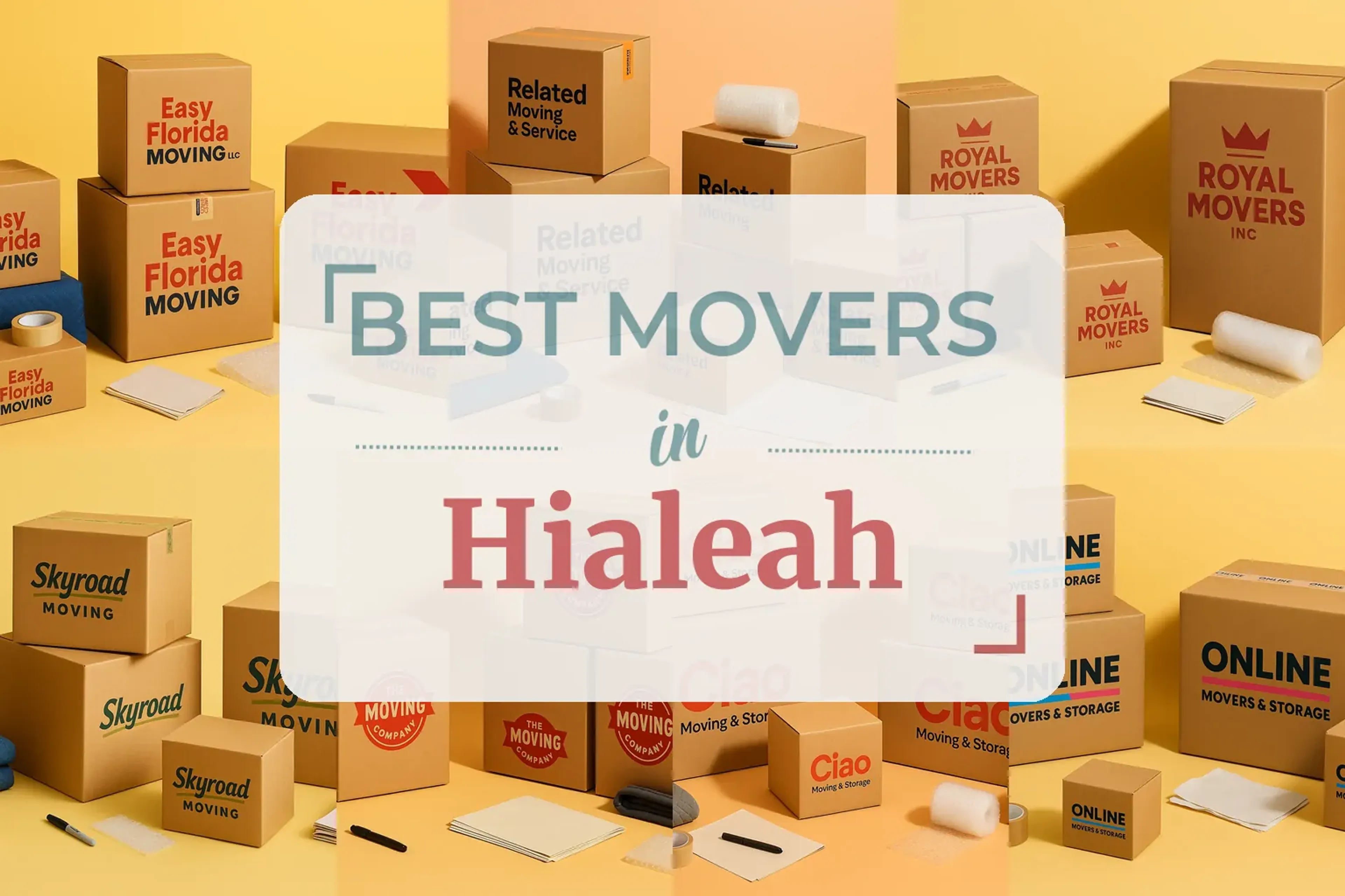 Side-by-side comparison of Hialeah moving companies