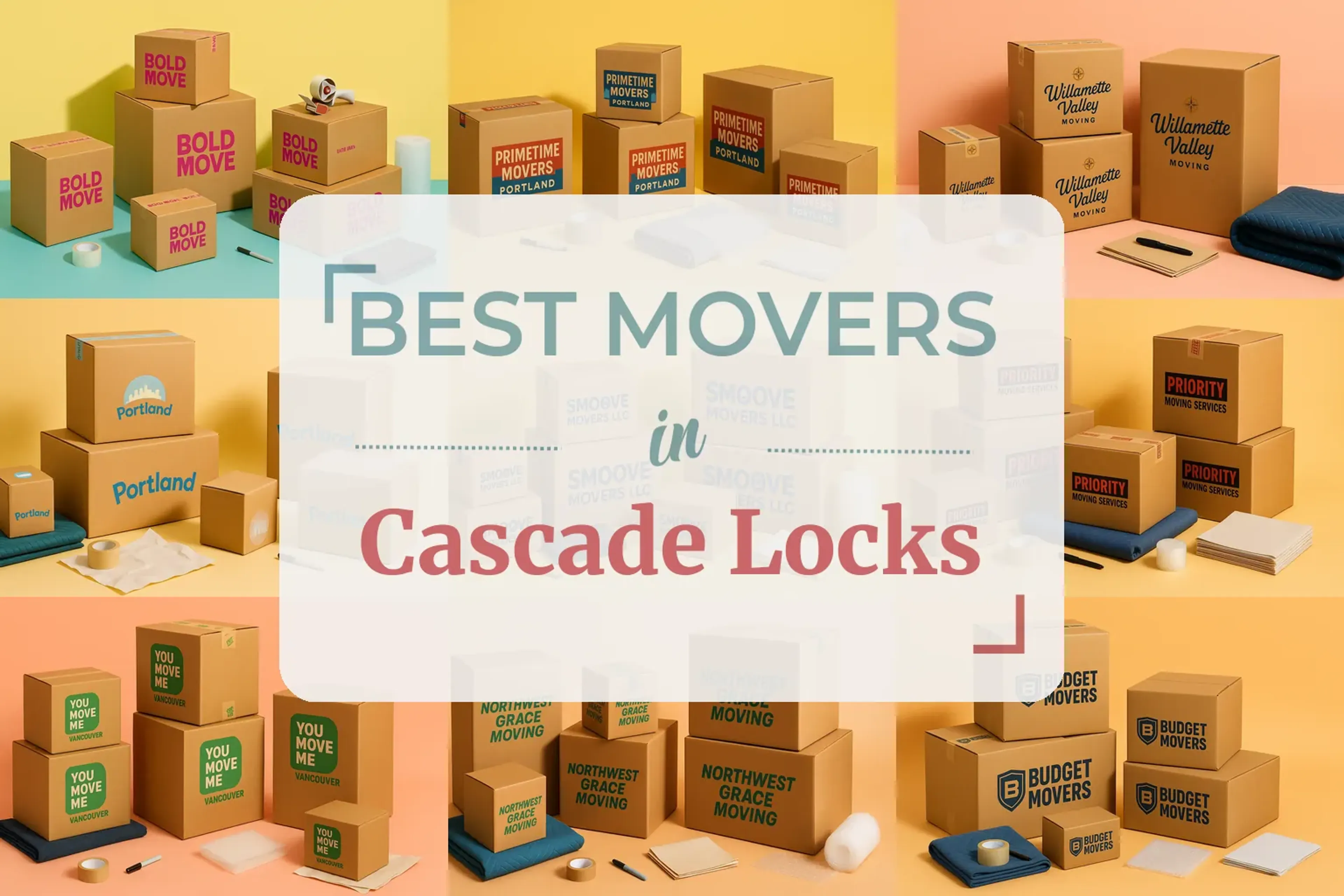 Side-by-side comparison of Cascade Locks moving companies
