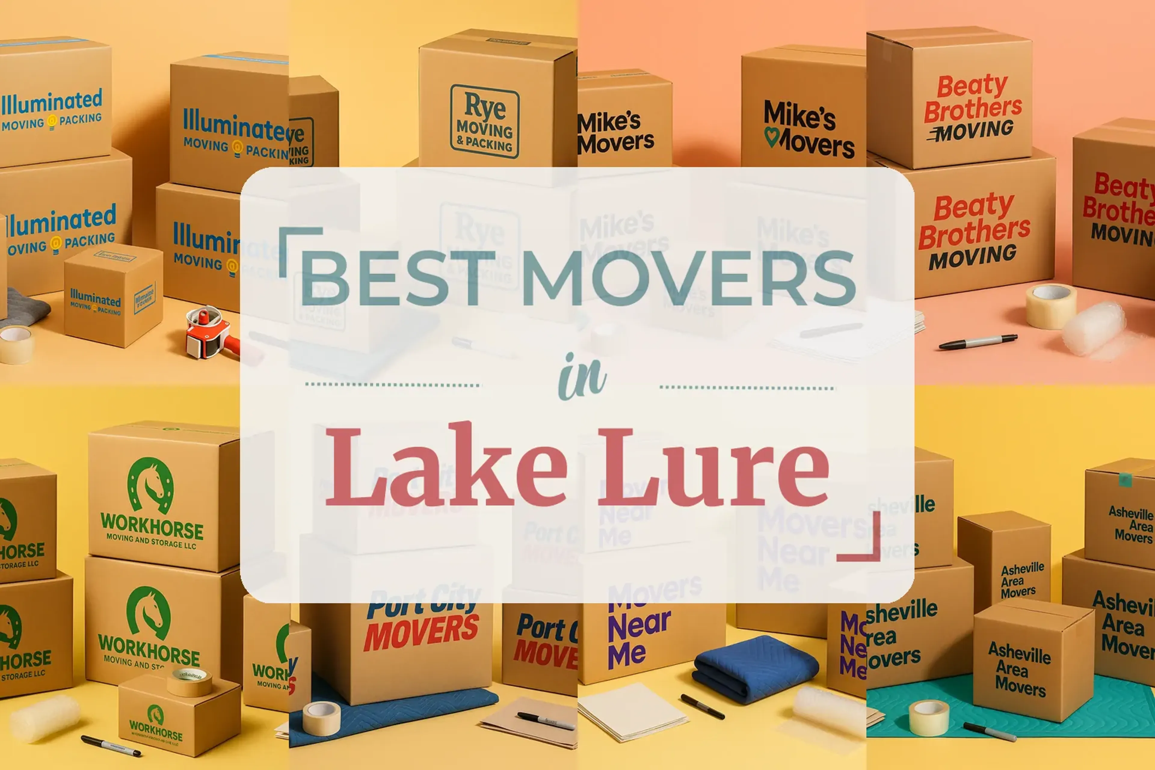 Side-by-side comparison of Lake Lure moving companies