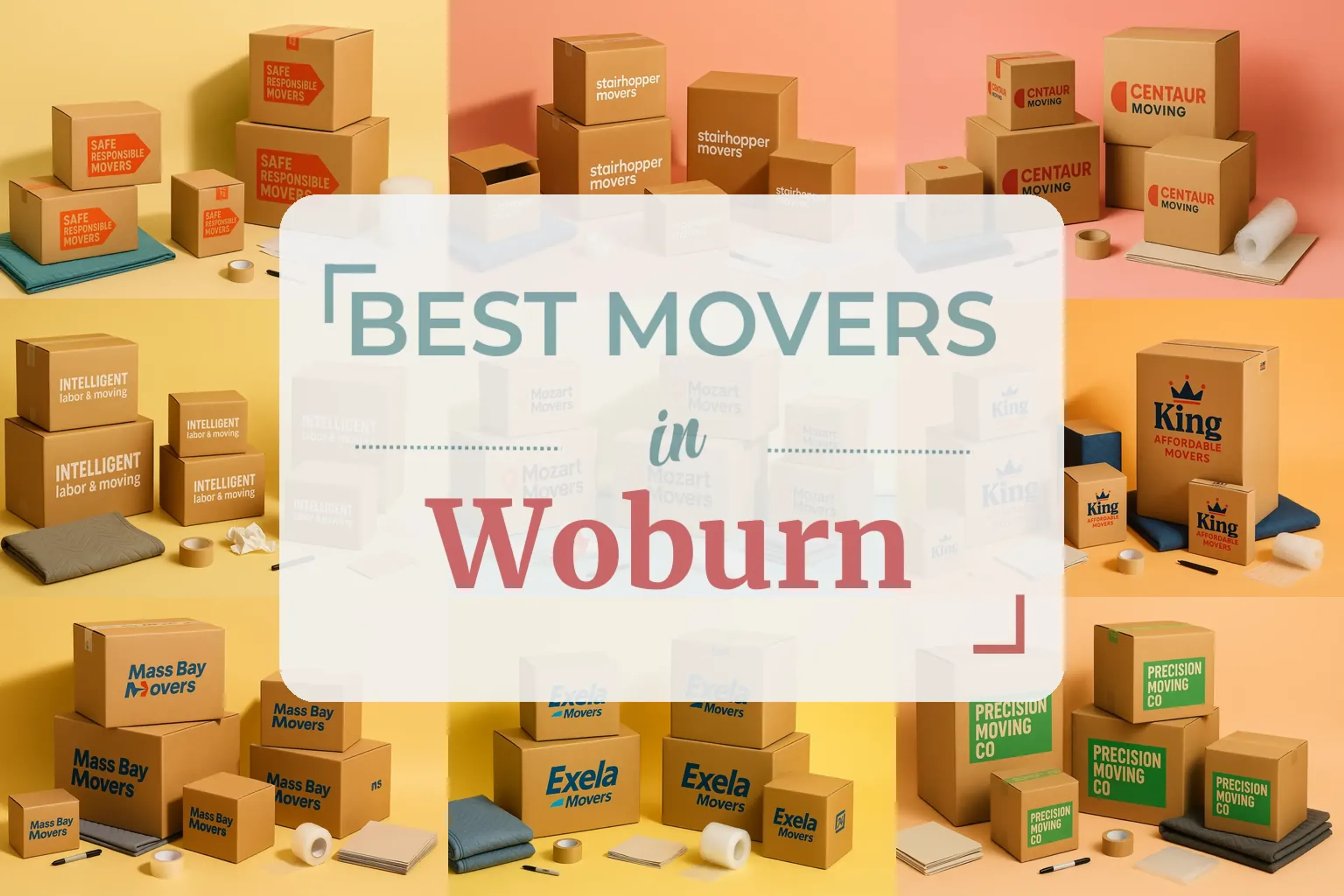 Side-by-side comparison of Woburn moving companies