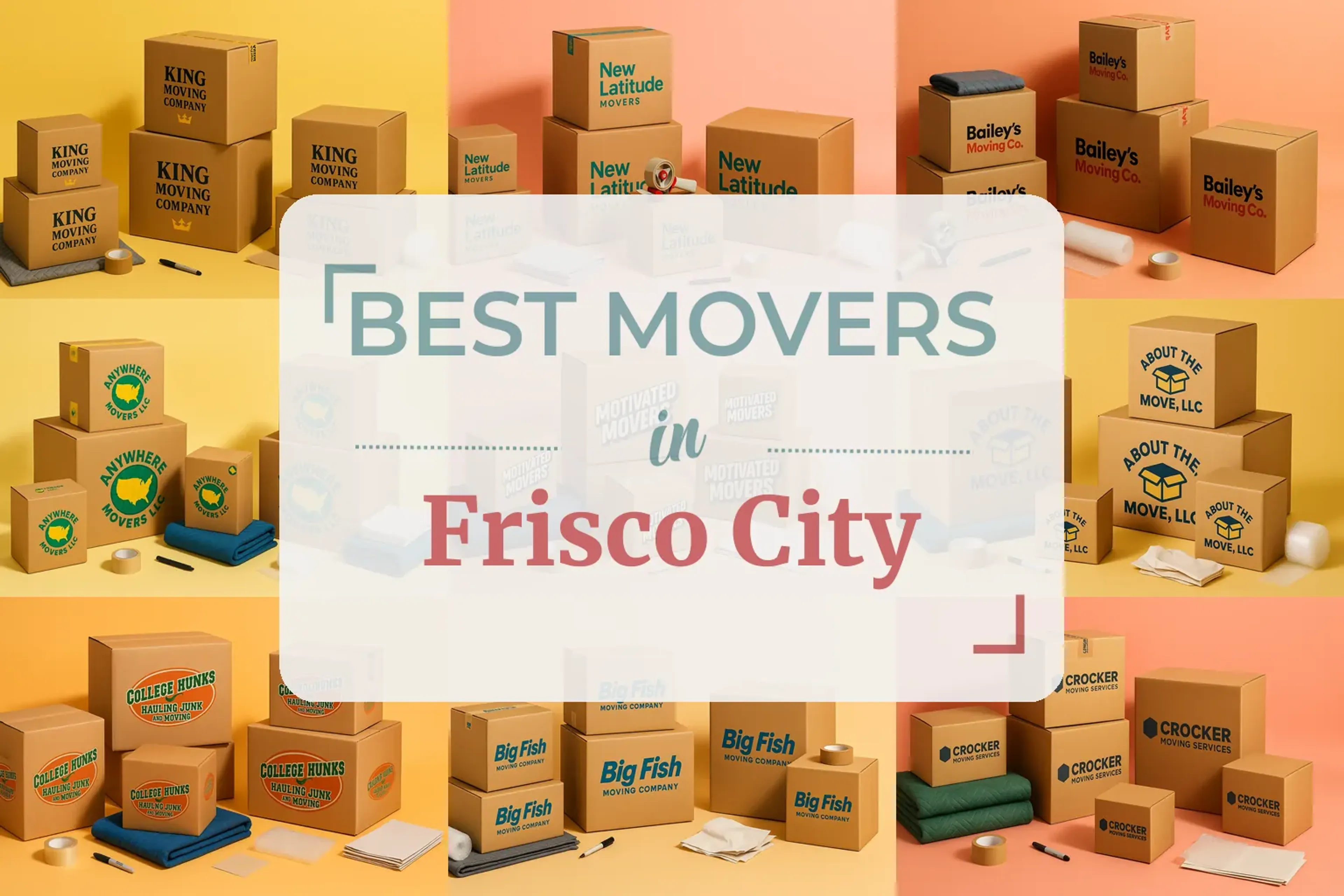 Side-by-side comparison of Frisco City moving companies