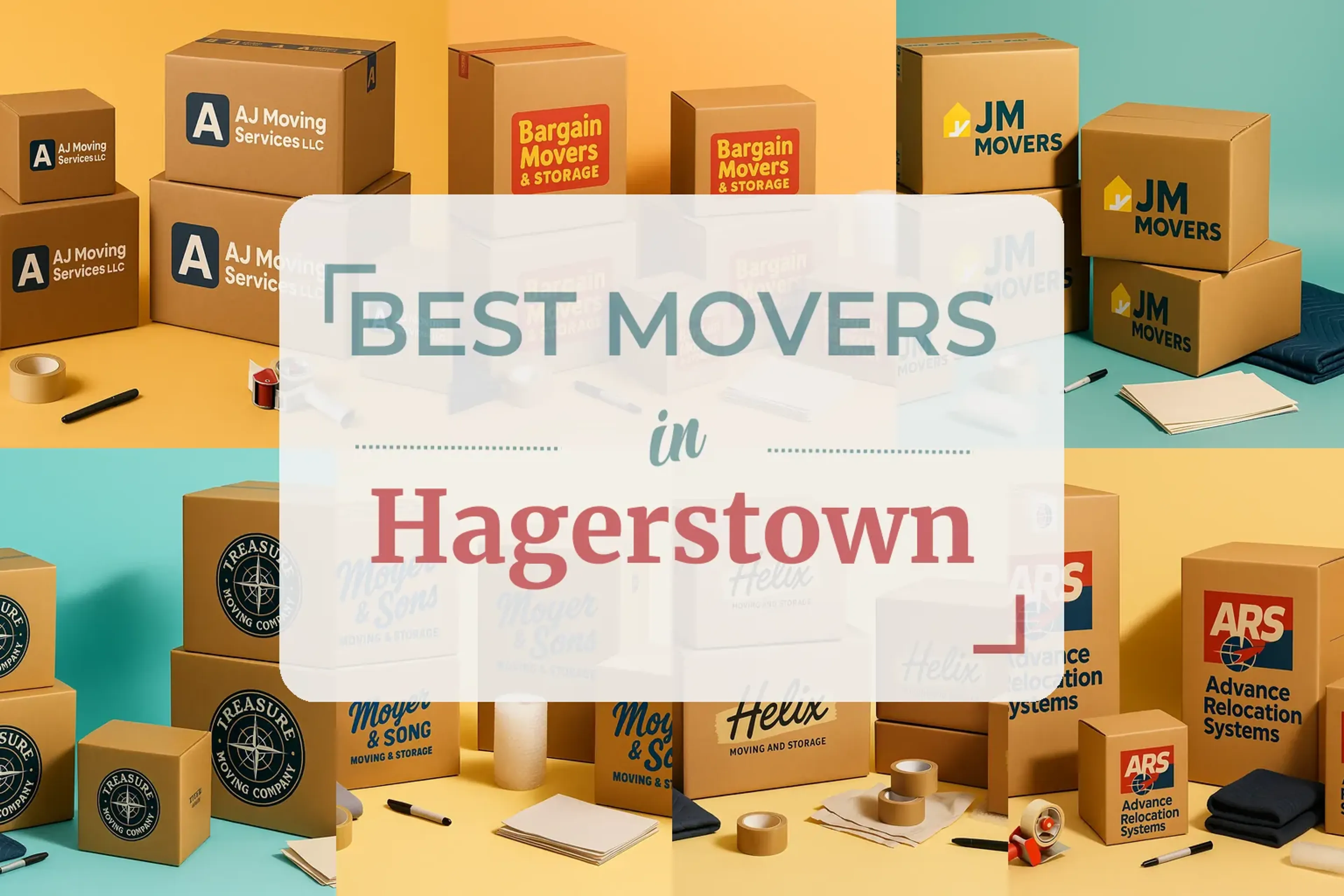 Side-by-side comparison of Hagerstown moving companies