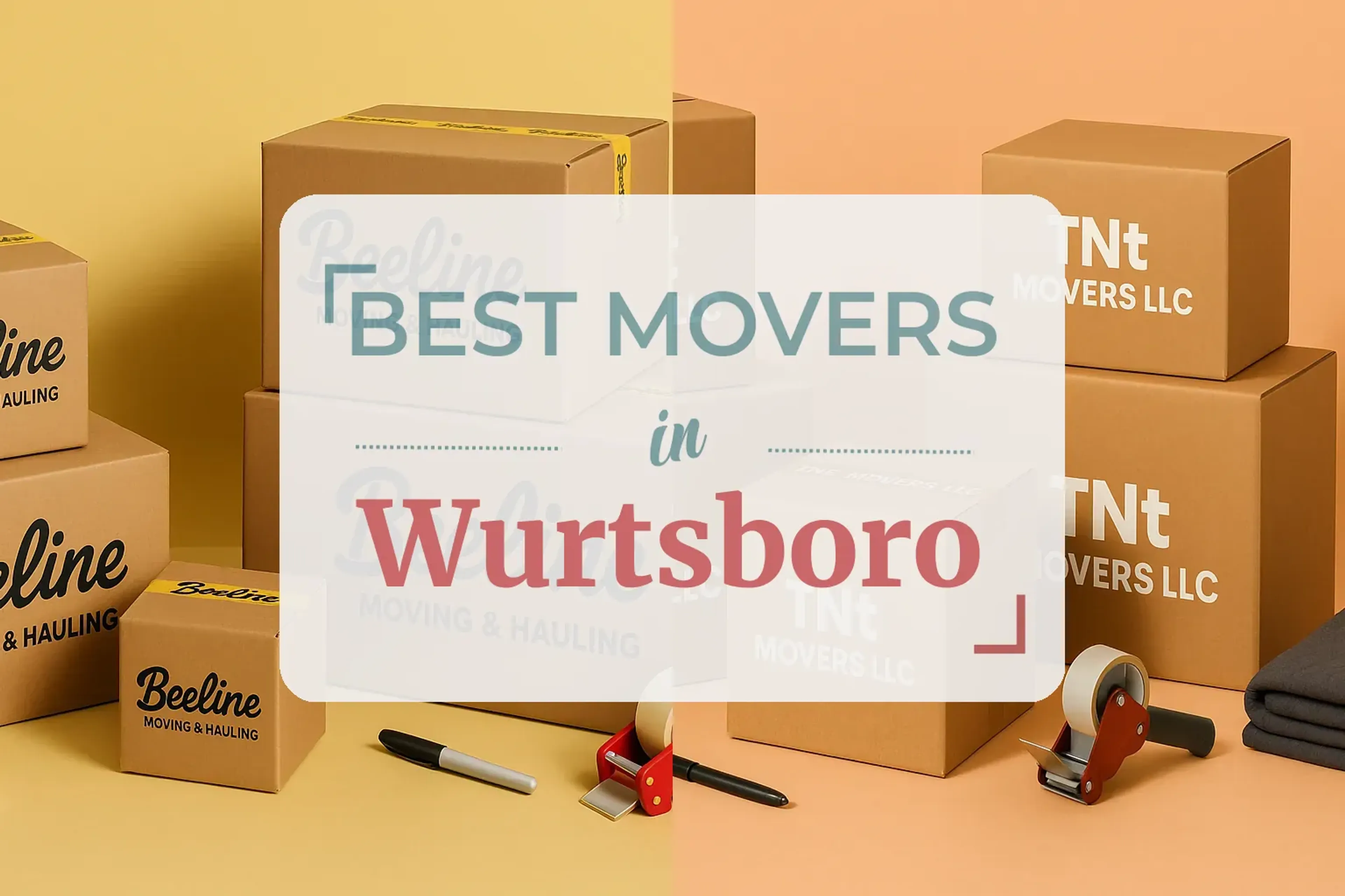 Side-by-side comparison of Wurtsboro moving companies