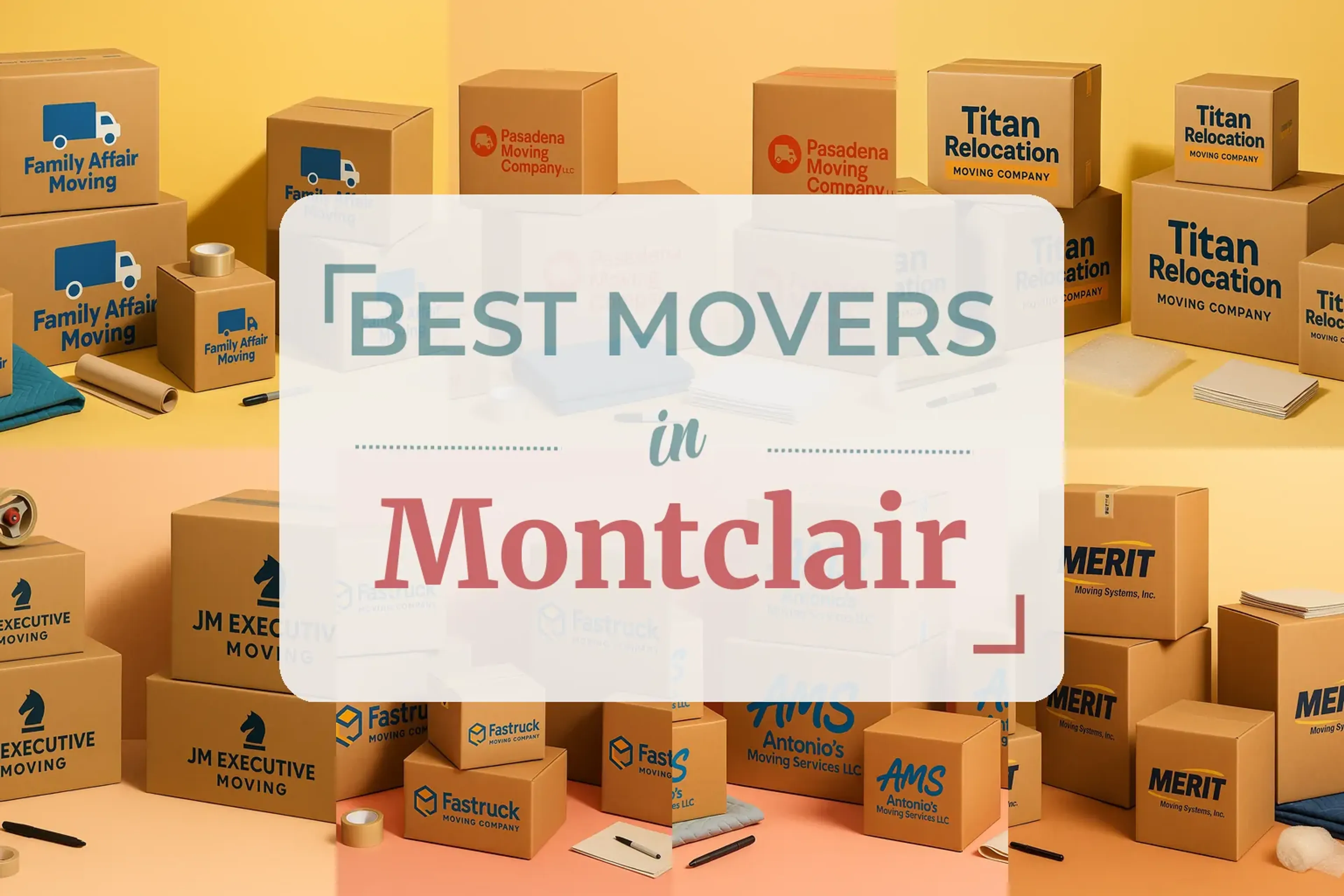 Side-by-side comparison of Montclair moving companies