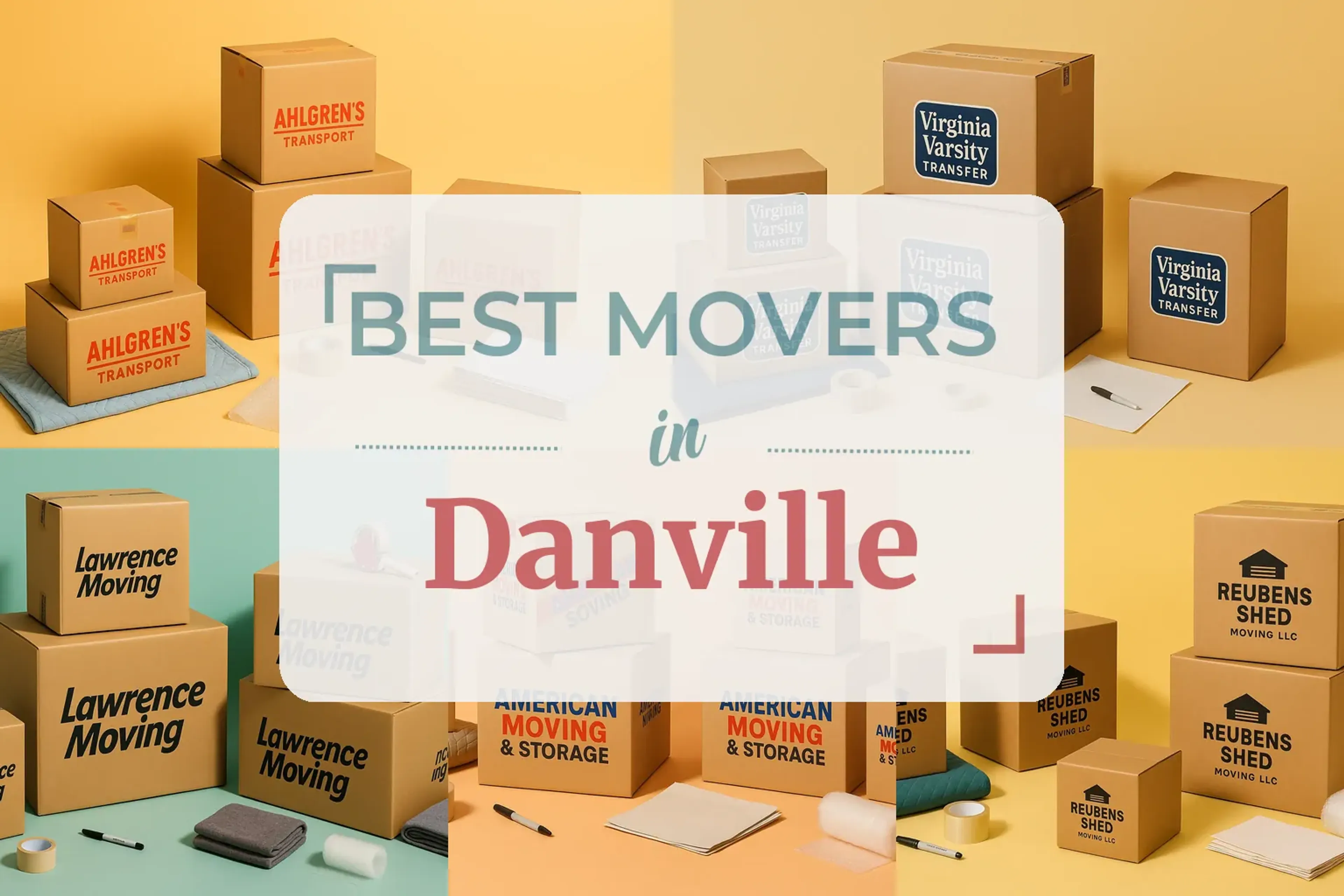 Side-by-side comparison of Danville moving companies