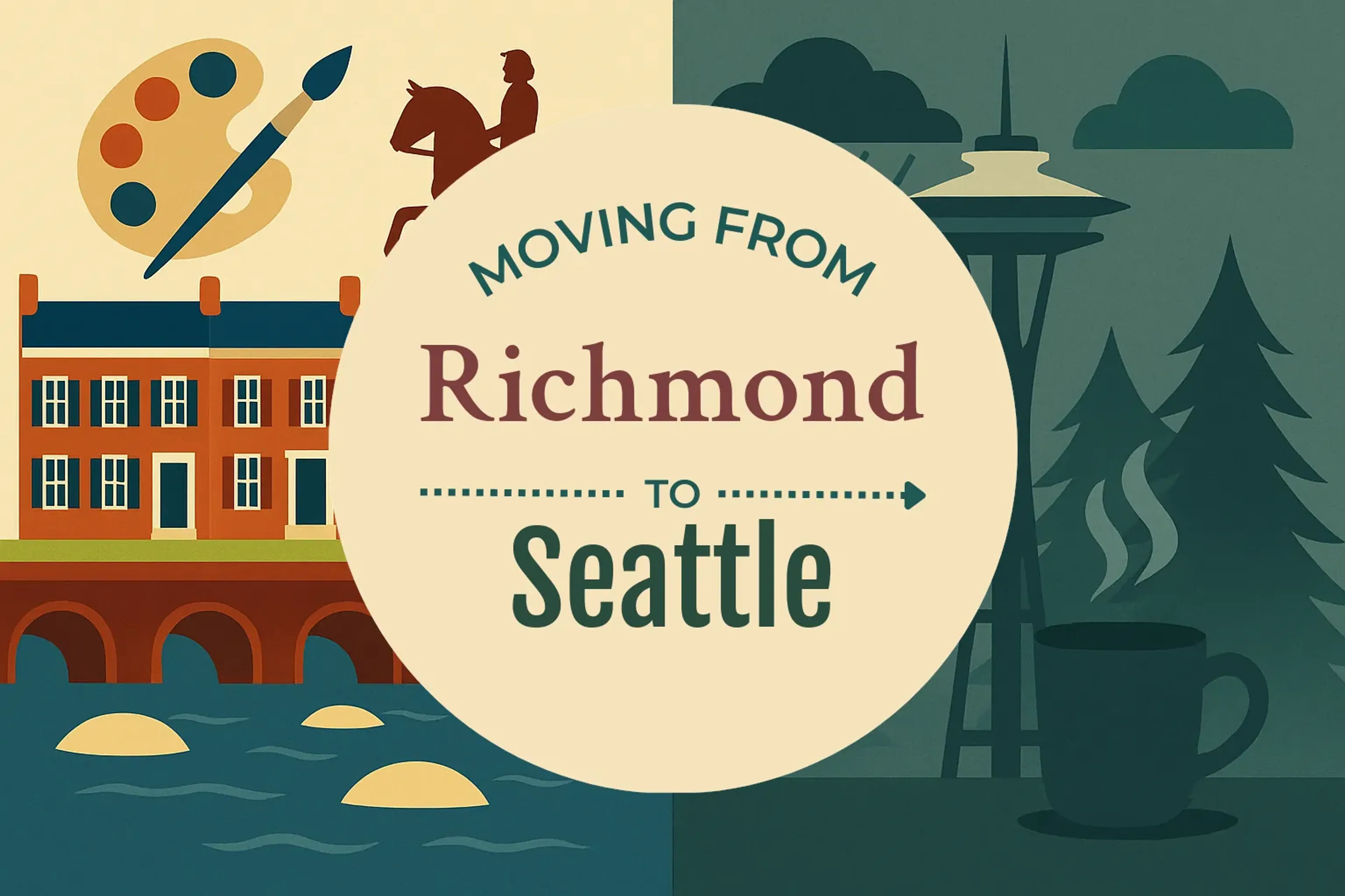Side-by-side comparison of Richmond to Seattle moving companies