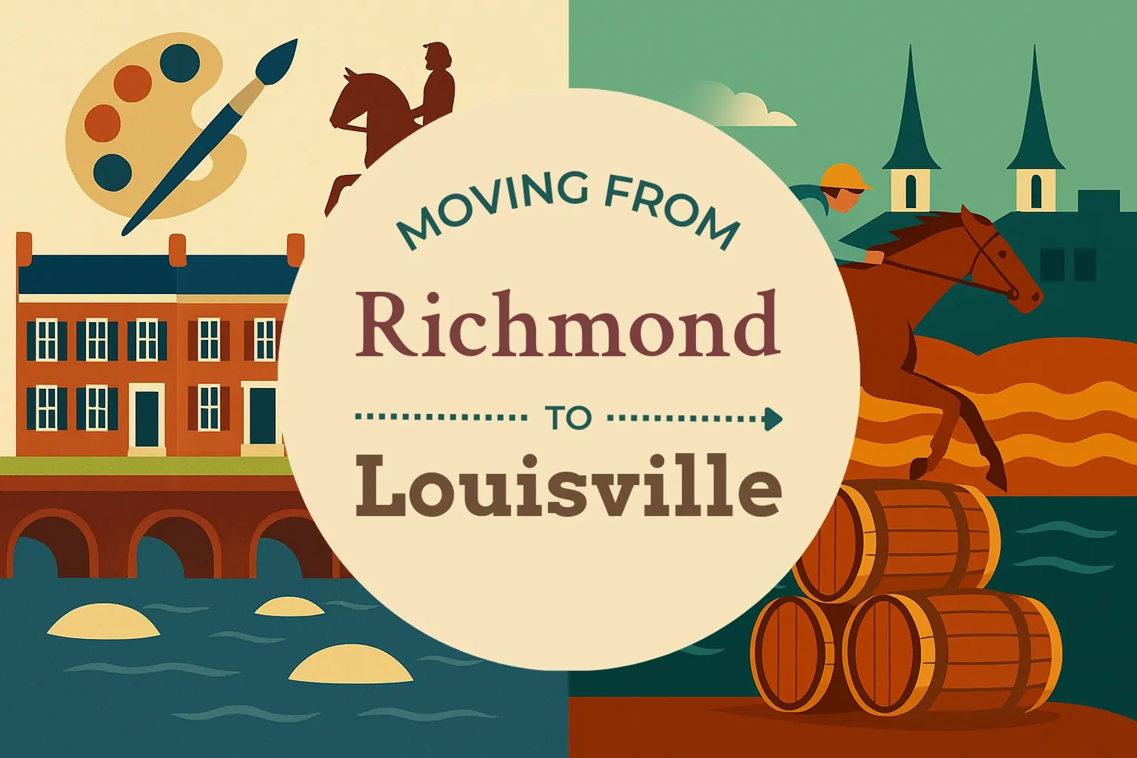 Side-by-side comparison of Richmond to Louisville moving companies