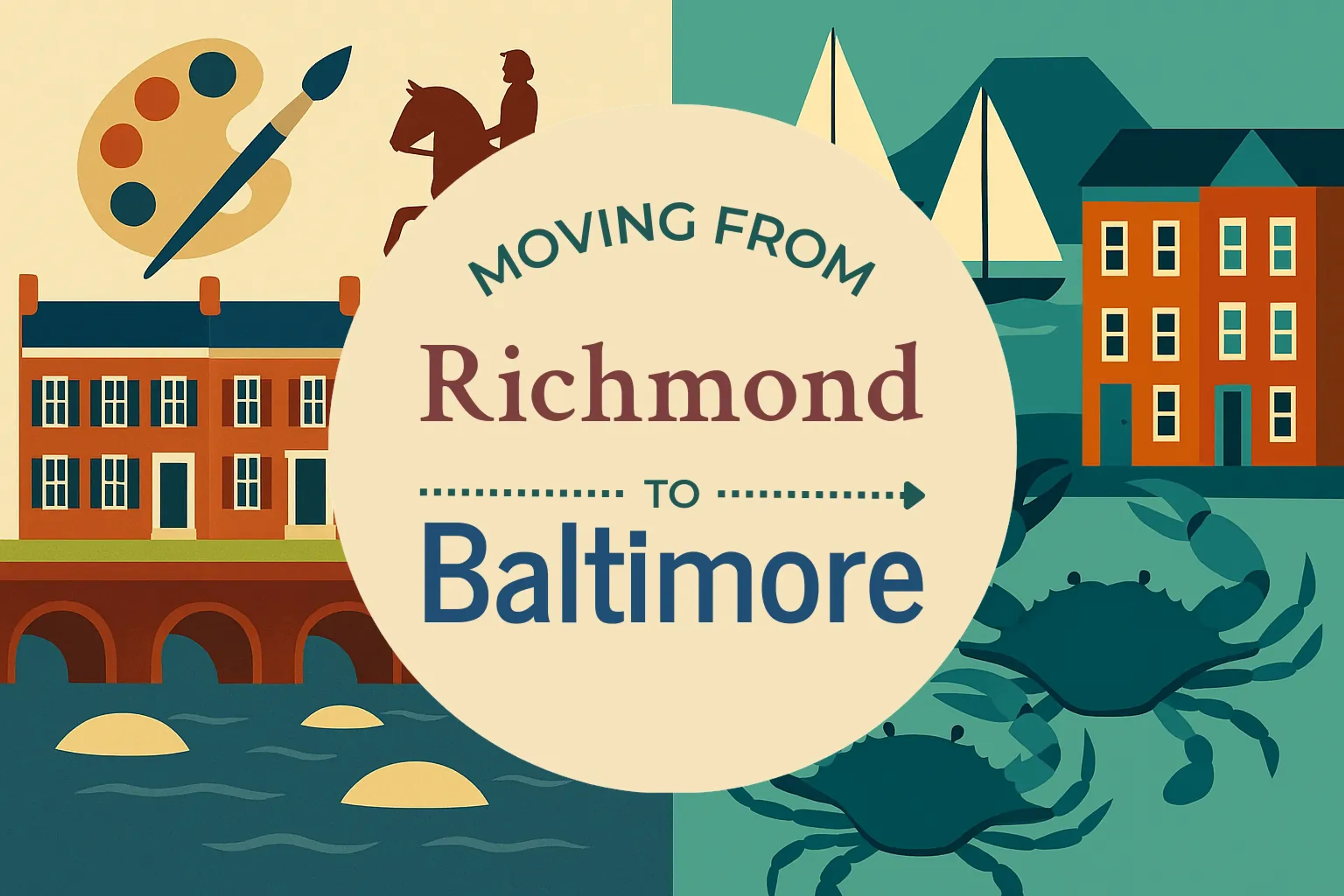 Side-by-side comparison of Richmond to Baltimore moving companies