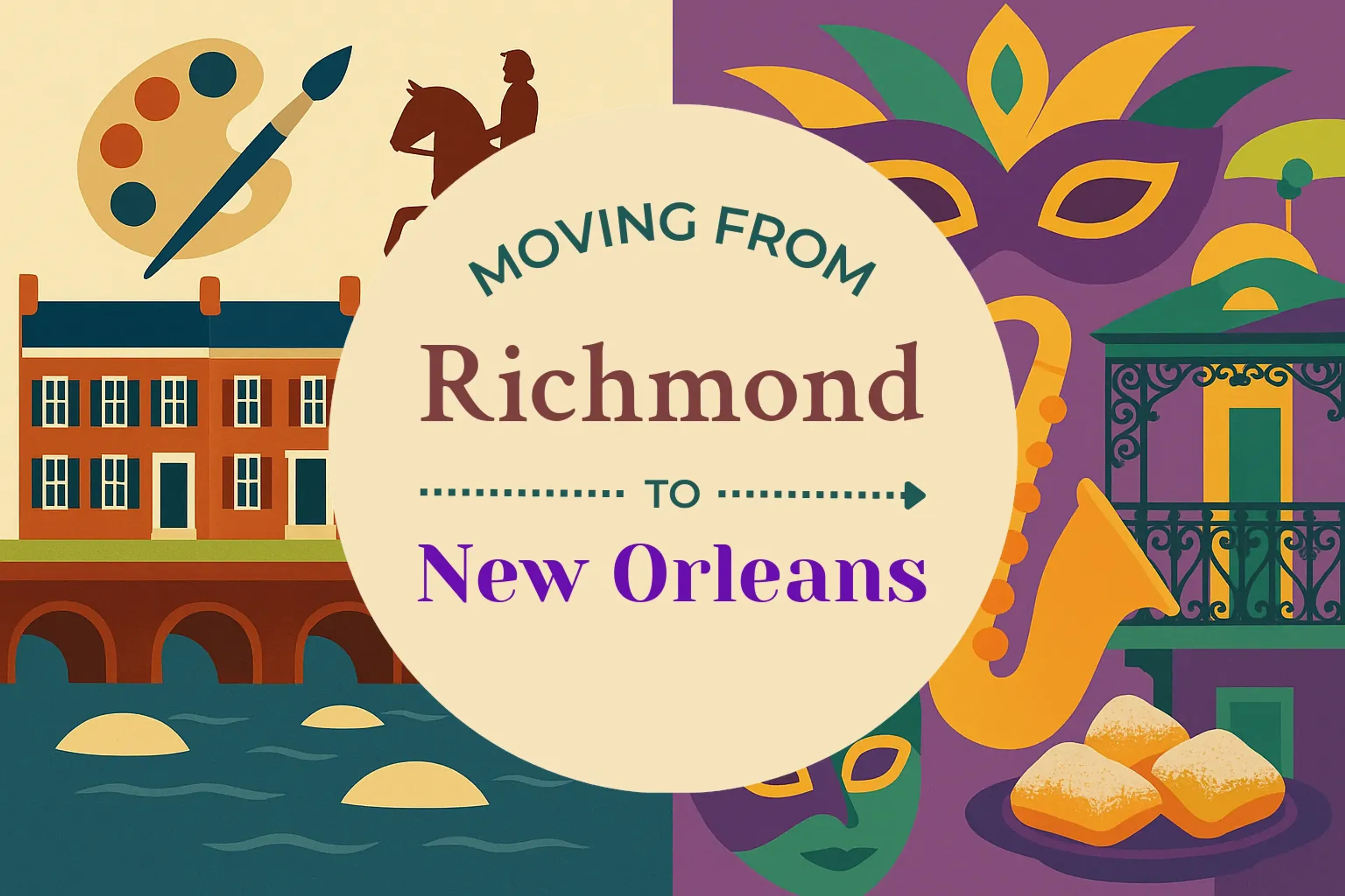 Side-by-side comparison of Richmond to New Orleans moving companies