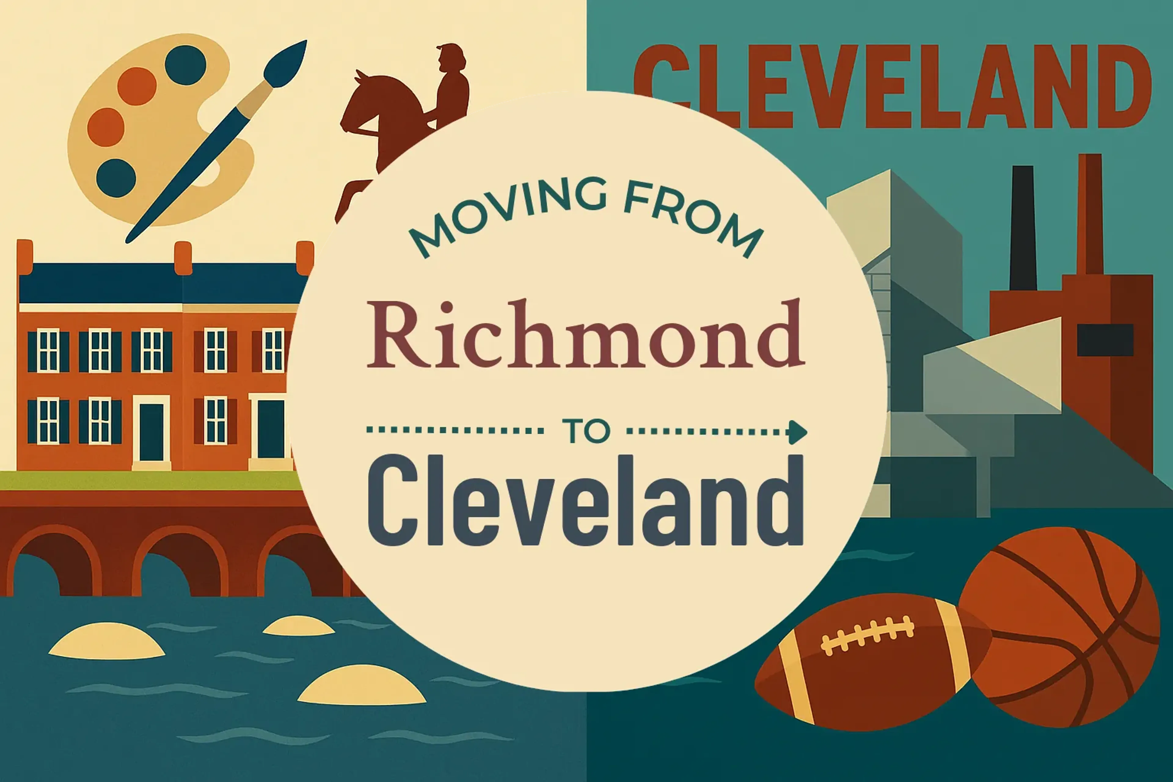 Side-by-side comparison of Richmond to Cleveland moving companies