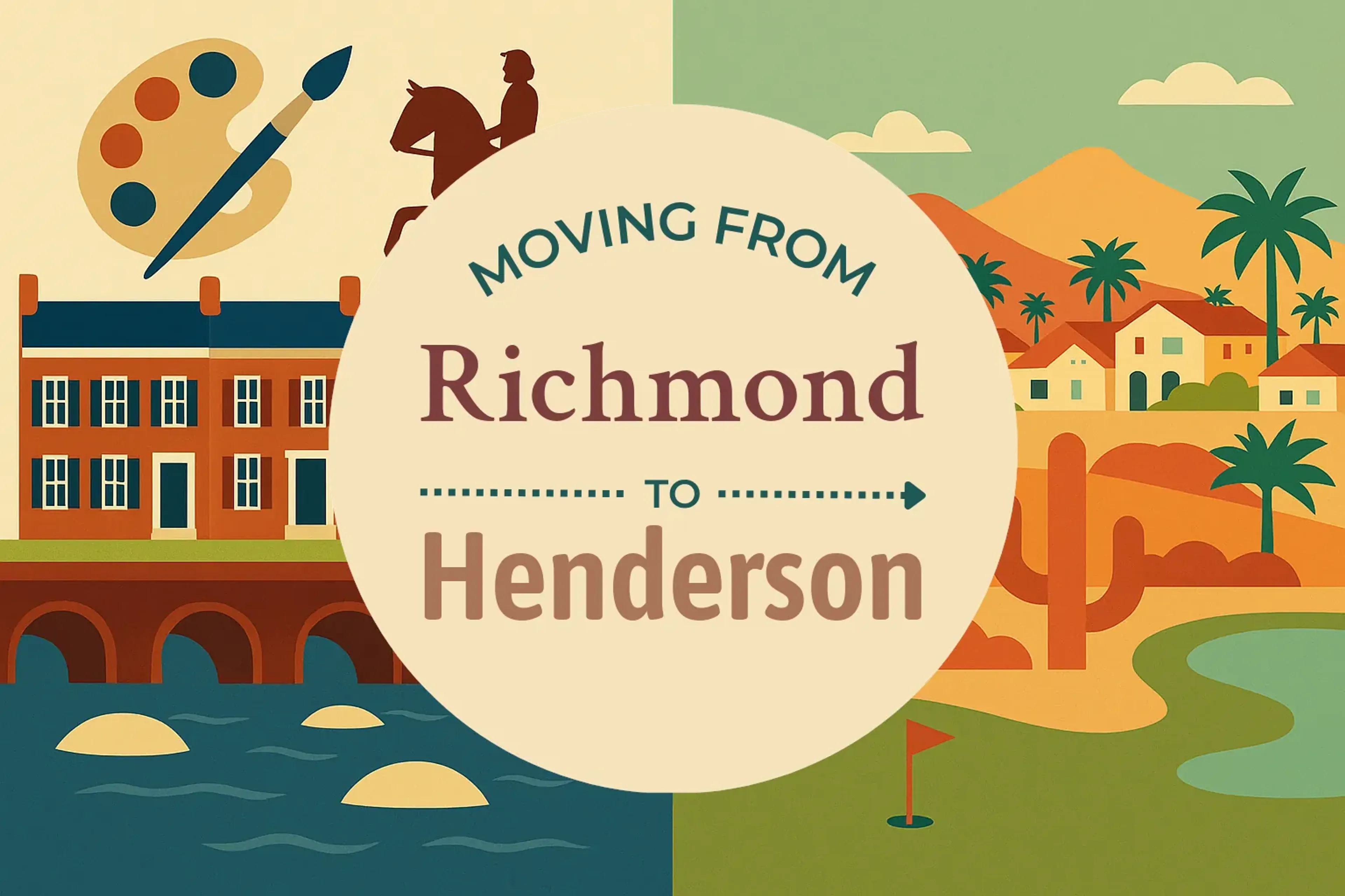 Side-by-side comparison of Richmond to Henderson moving companies