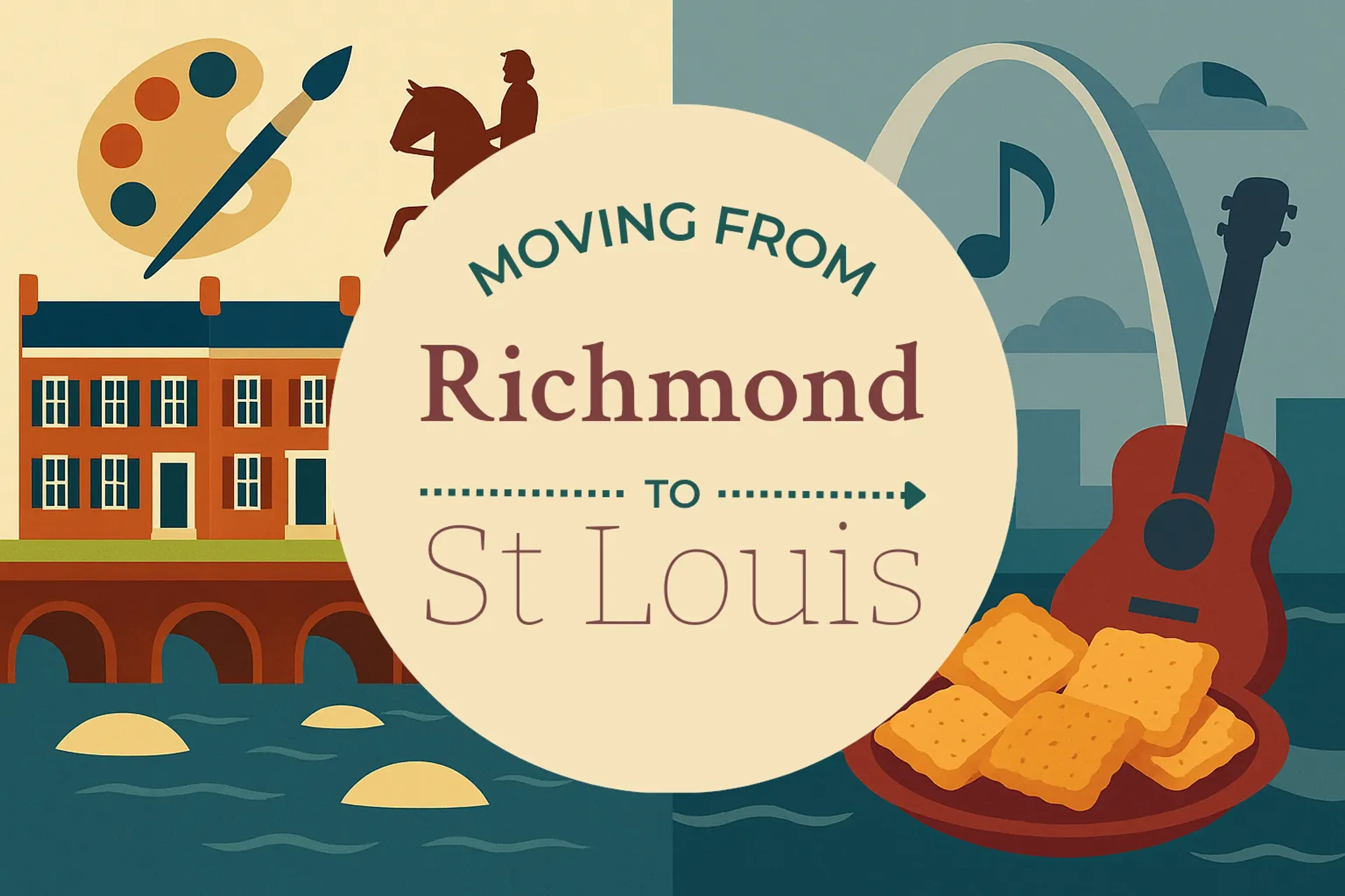 Side-by-side comparison of Richmond to St. Louis moving companies