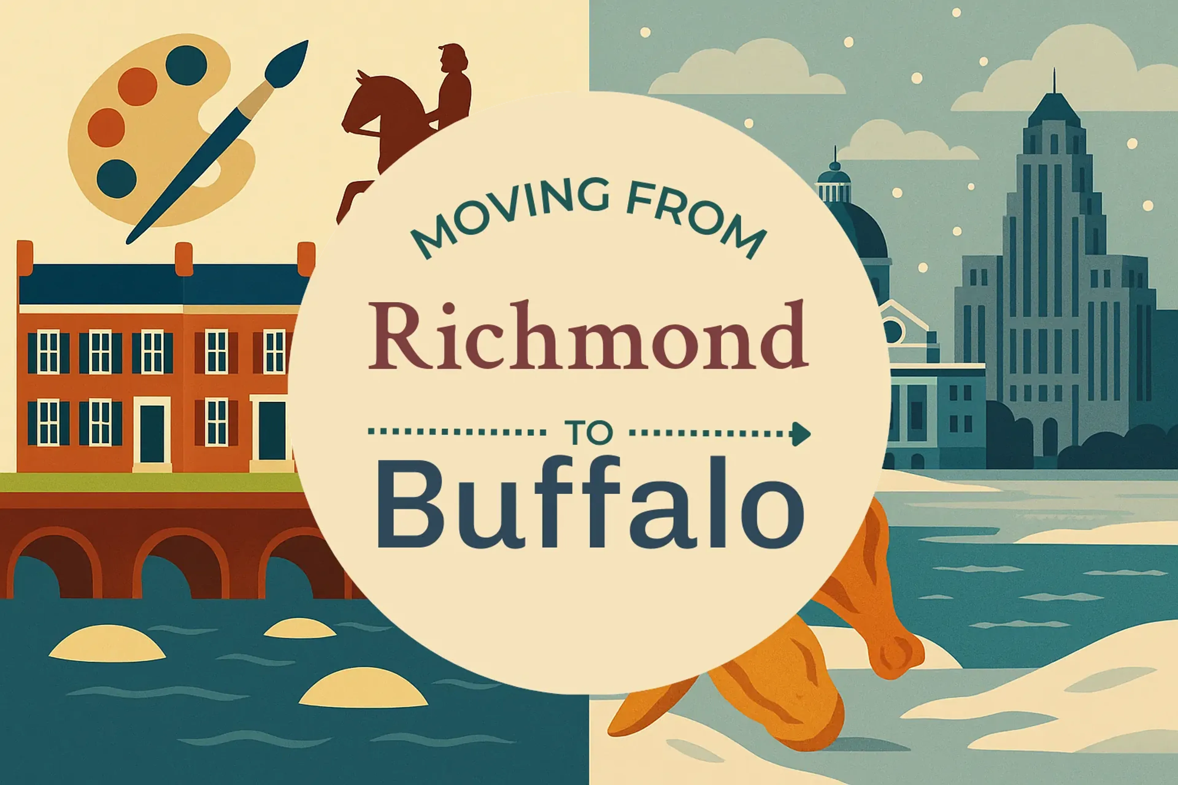 Side-by-side comparison of Richmond to Buffalo moving companies