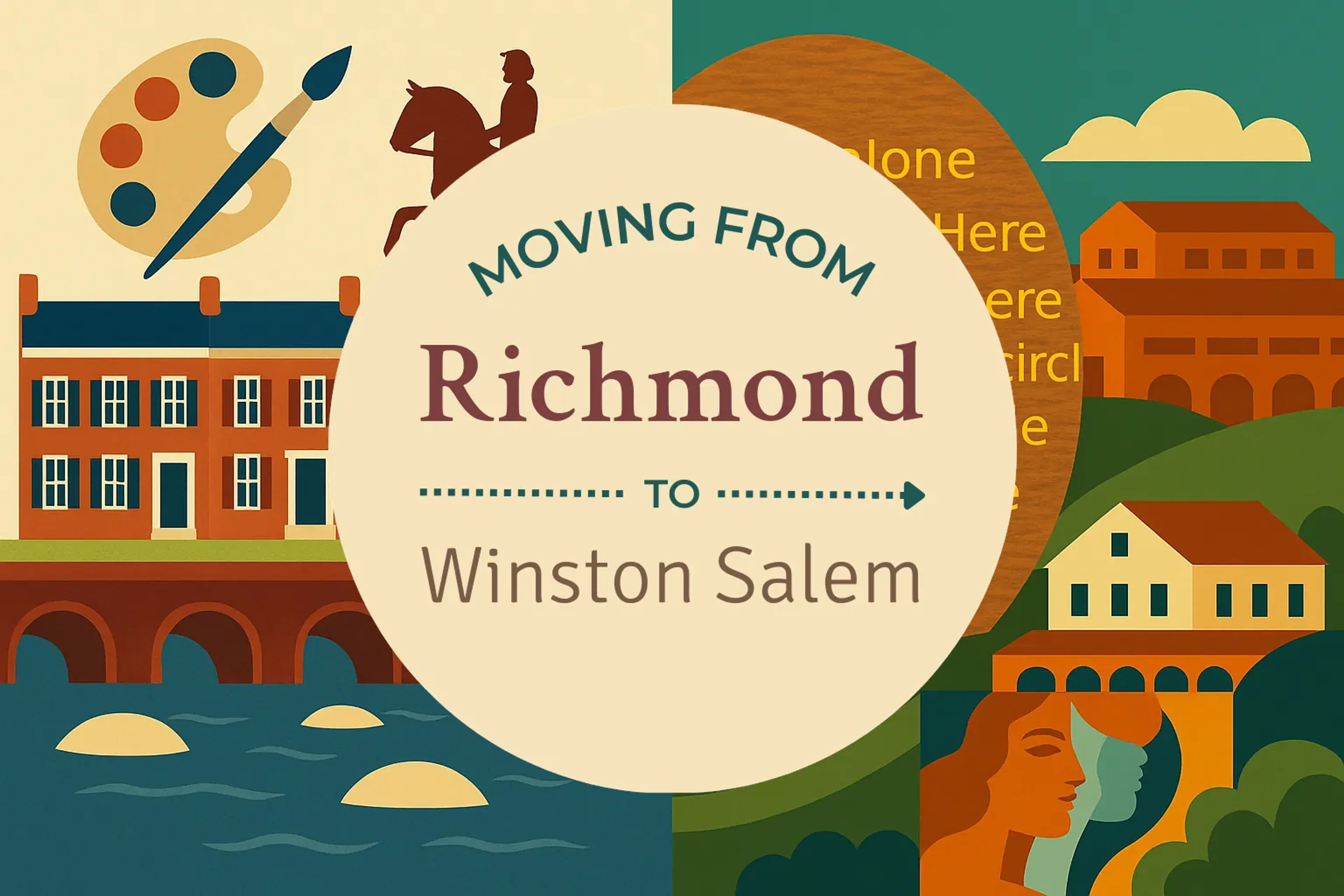 Side-by-side comparison of Richmond to Winston Salem moving companies