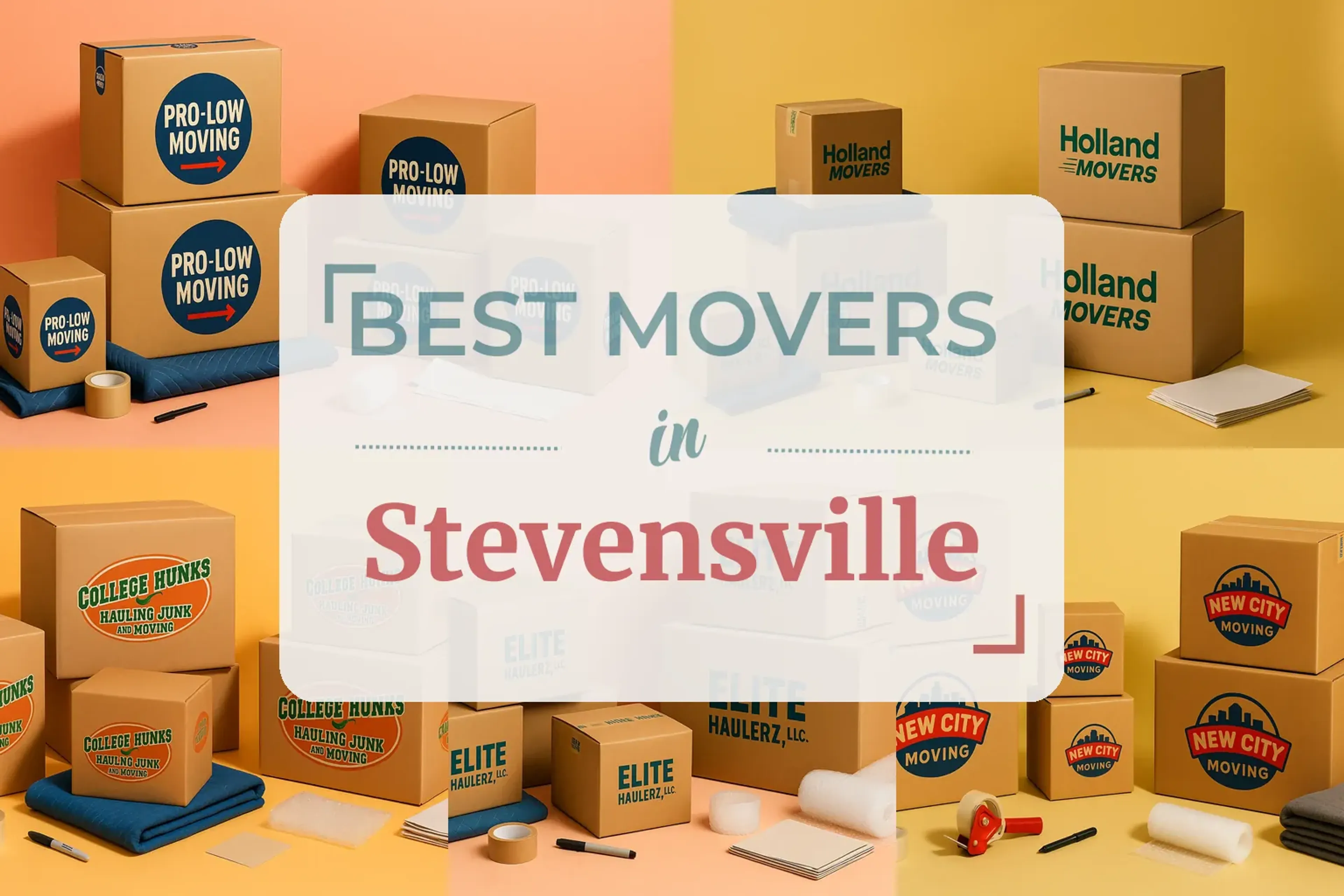Side-by-side comparison of Stevensville moving companies